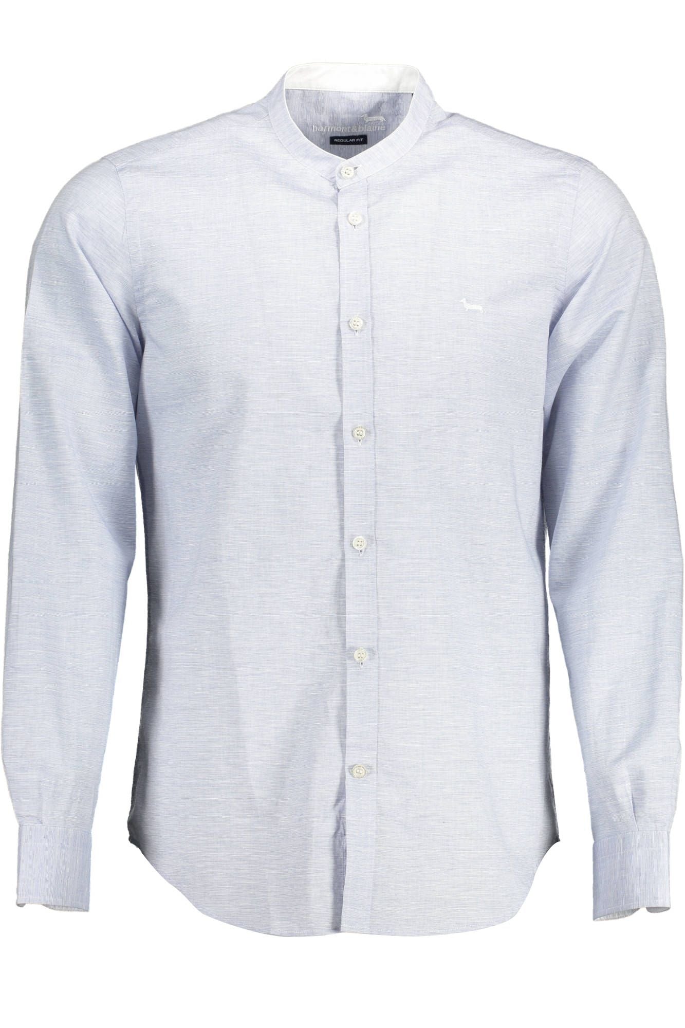 Harmont & Blaine Elegant Mandarin Collar Cotton Shirt