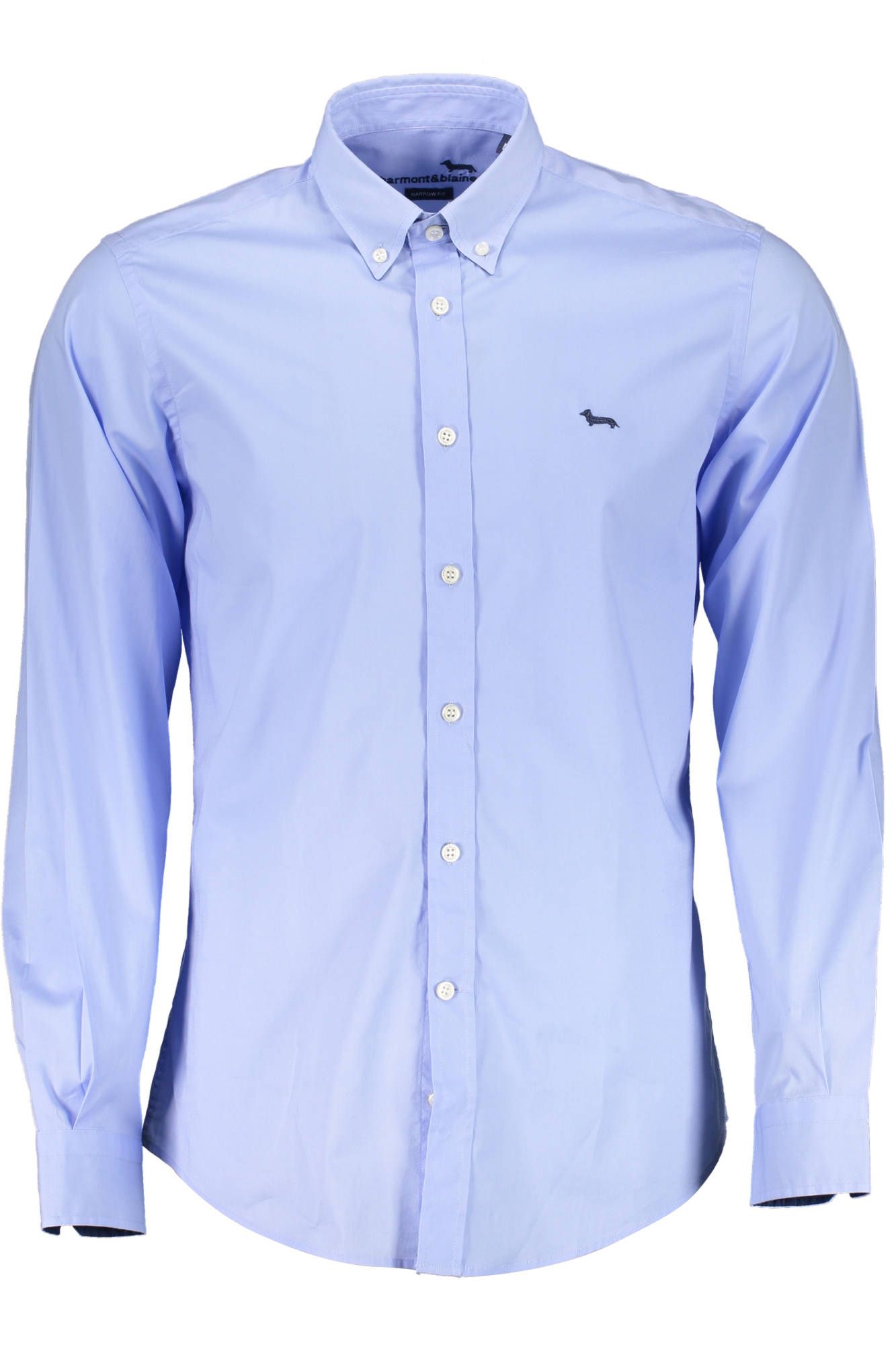 Harmont & Blaine Elegant Light Blue Cotton Blend Shirt