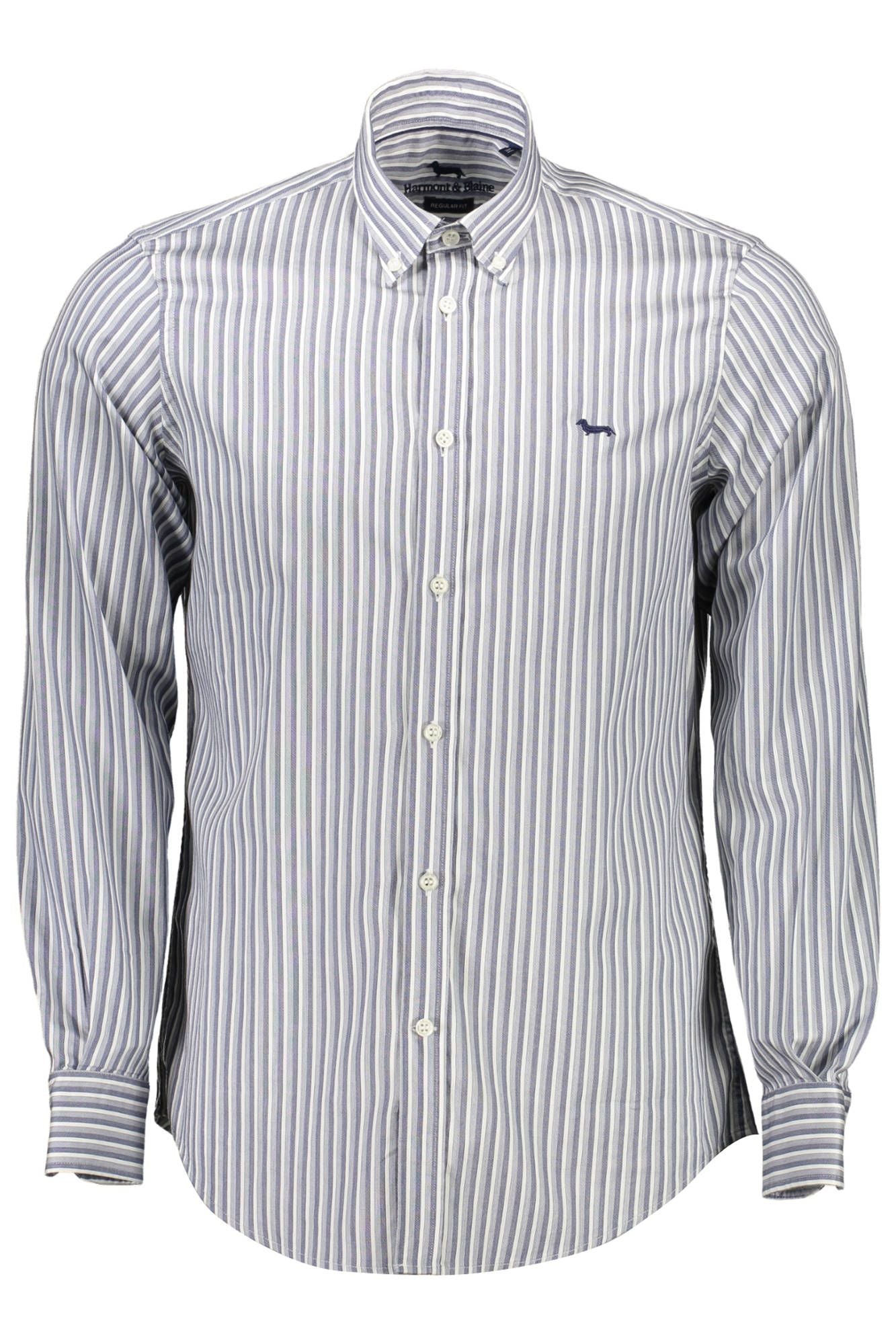 Harmont & Blaine Elegant Light Blue Regular Fit Men's Shirt