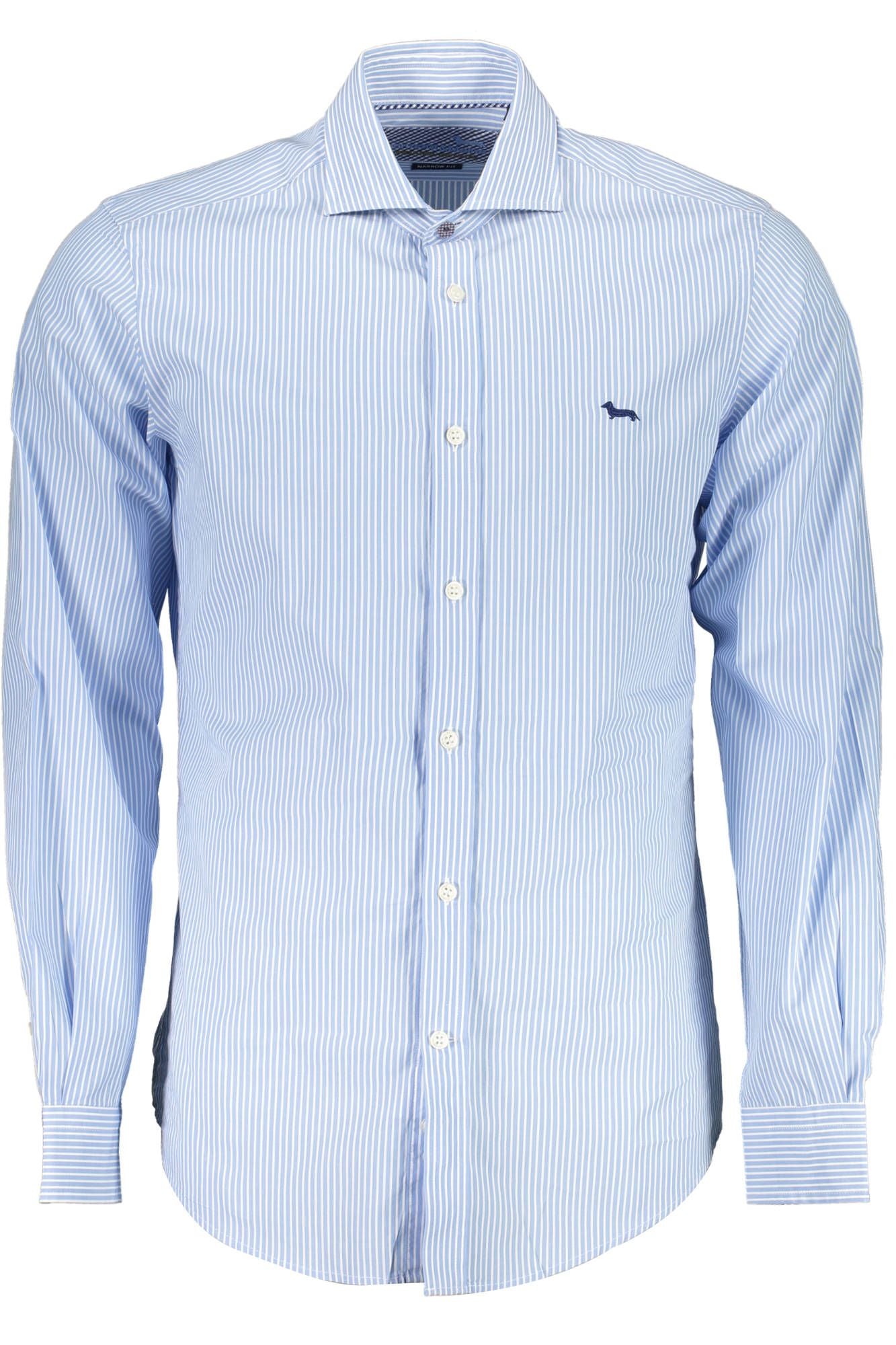 Harmont & Blaine Elegant Light Blue Organic Cotton Shirt