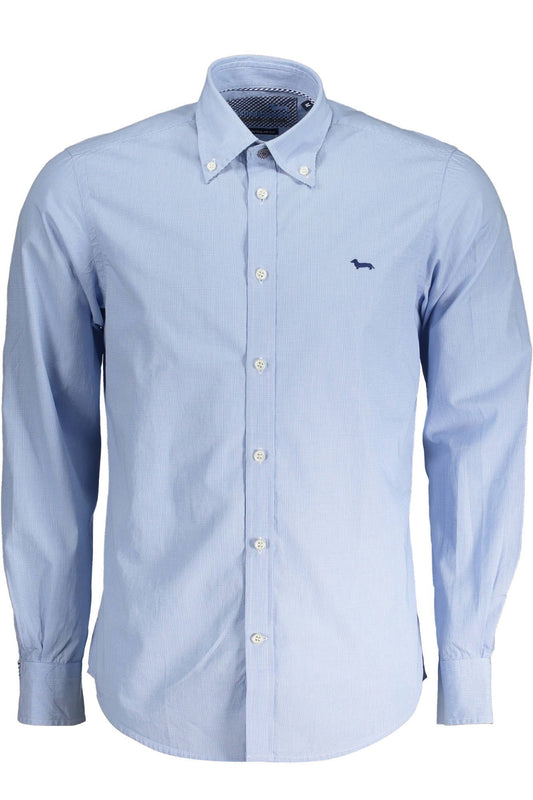 Harmont & Blaine Elegant Light Blue Long-Sleeve Shirt