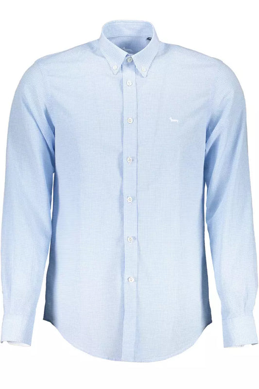 Harmont & Blaine Elegant Light Blue Button-Down Shirt