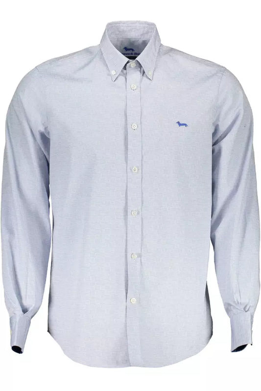 Harmont & Blaine Elegant Light Blue Cotton Shirt