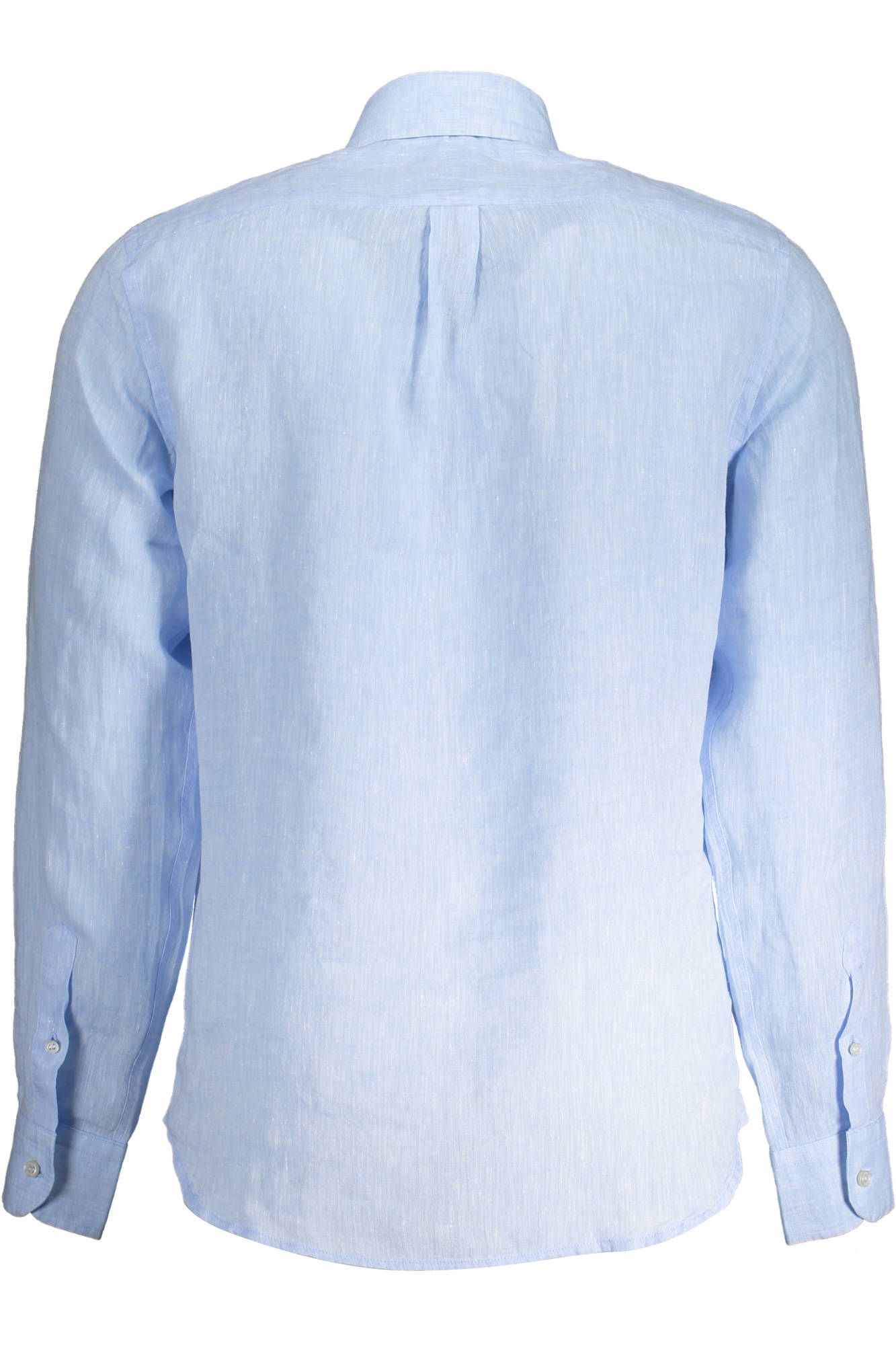 Harmont & Blaine Elegant Light Blue Linen Shirt for Men