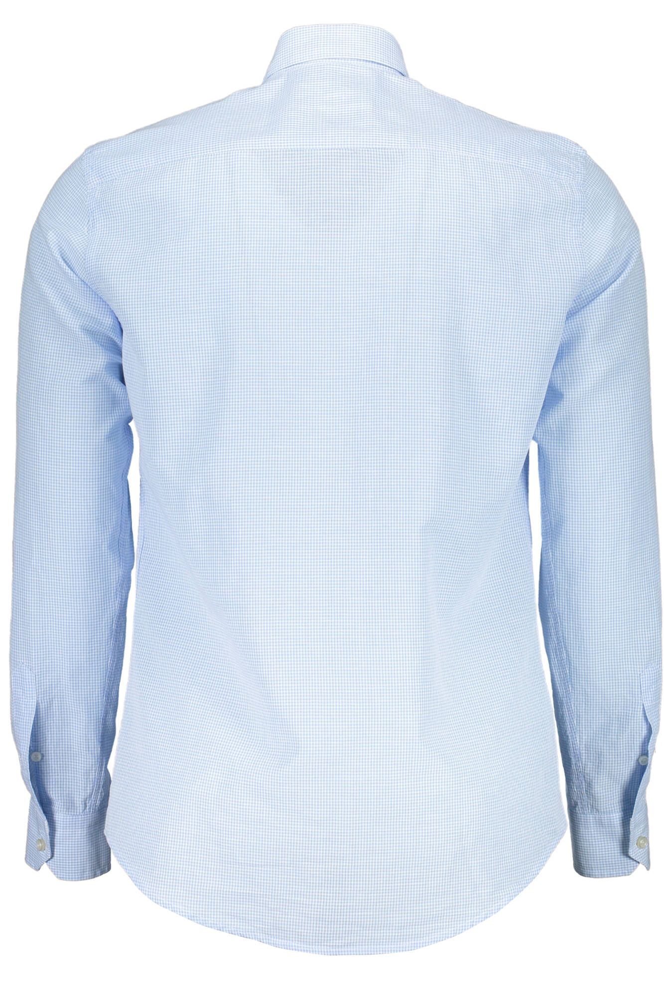 Harmont & Blaine Chic Light Blue Button-Down Collar Shirt