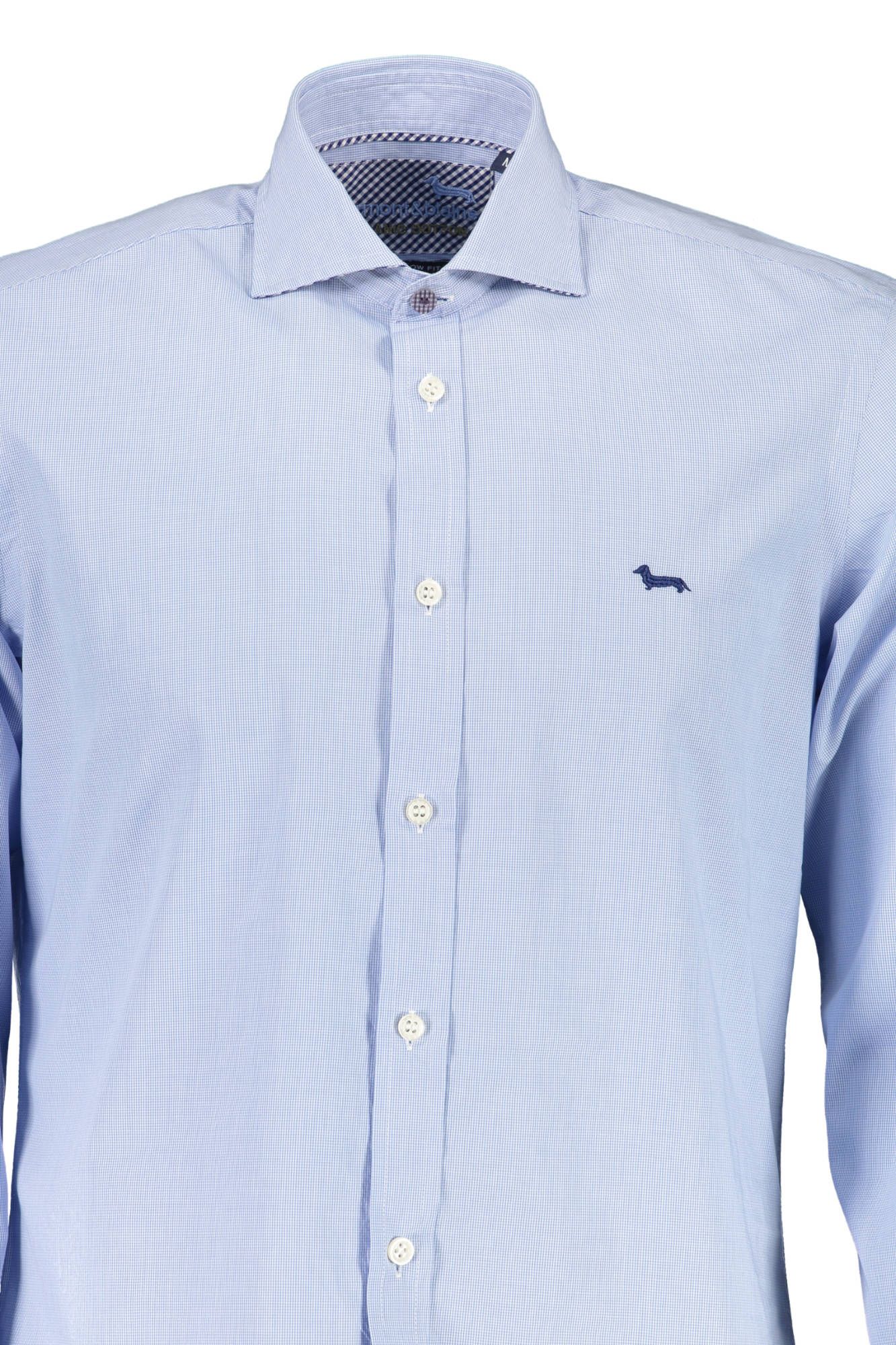 Harmont & Blaine Elegant Light Blue Organic Cotton Shirt