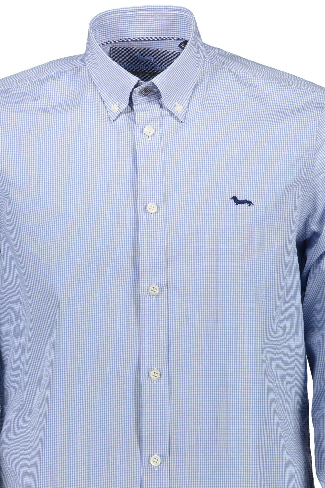 Harmont & Blaine Elegant Light Blue Cotton Shirt for Men