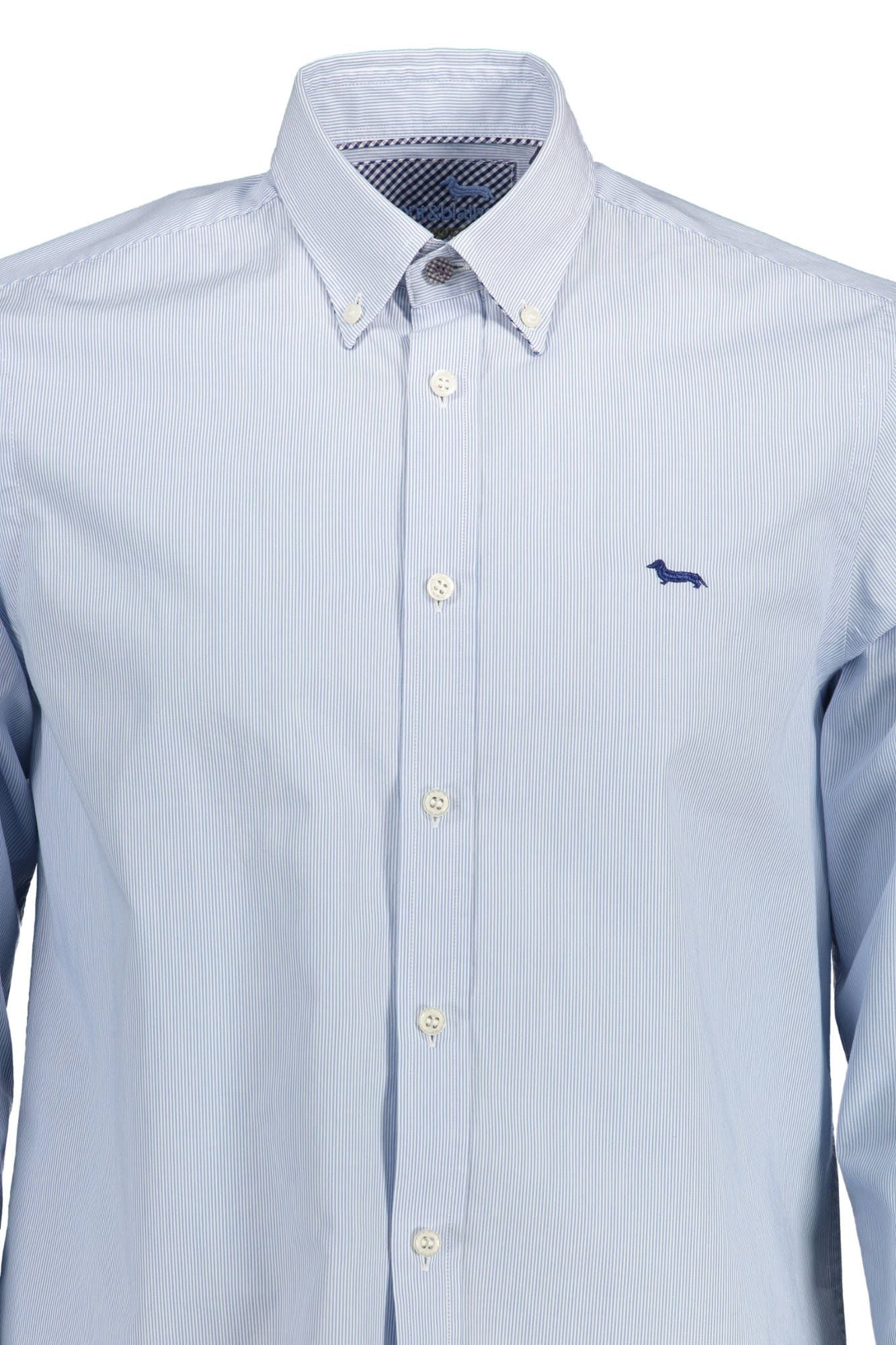 Harmont & Blaine Elegant Light Blue Organic Cotton Shirt