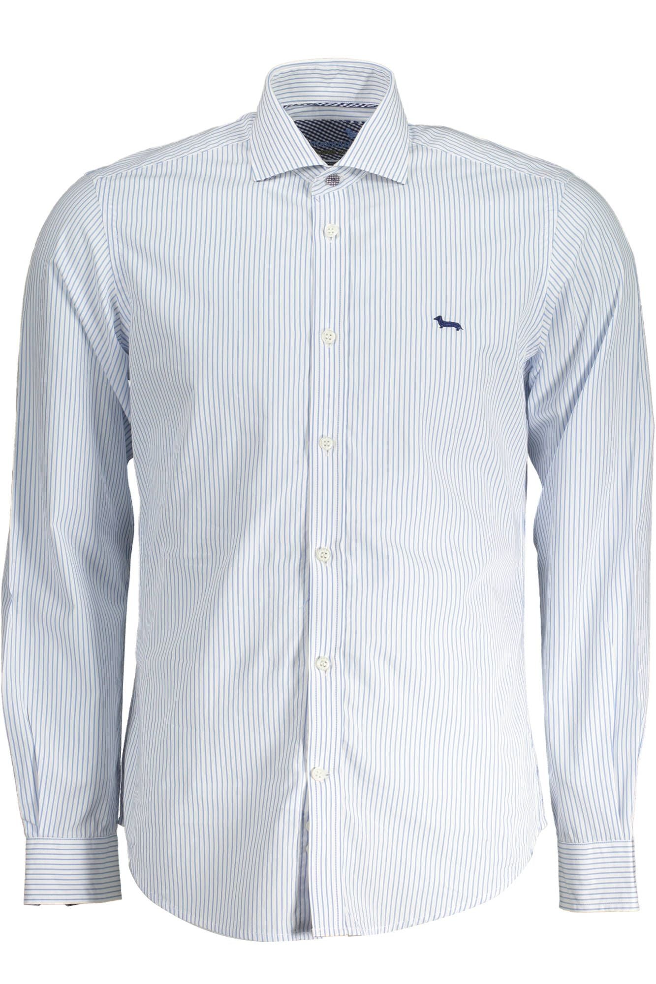 Harmont & Blaine Sleek White Organic Cotton Shirt