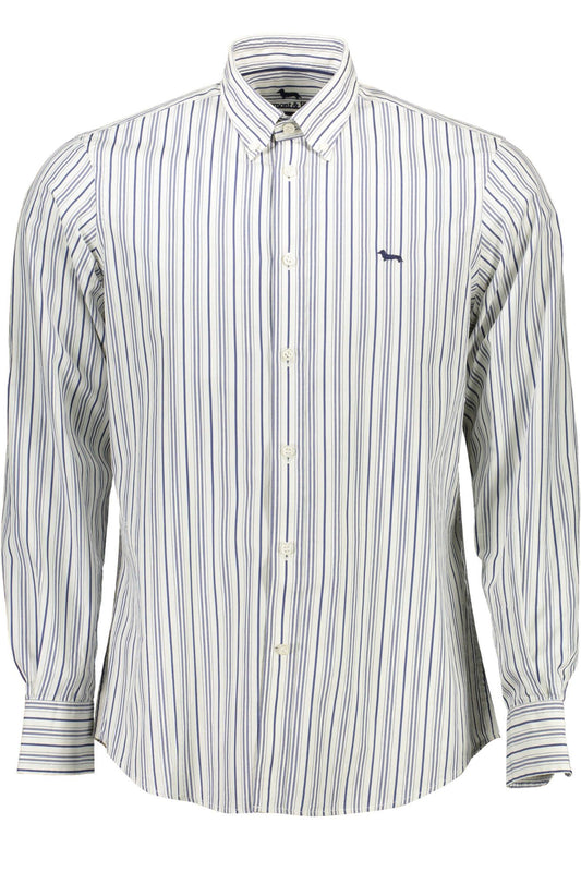 Harmont & Blaine Elegant White Cotton Button-Down Shirt