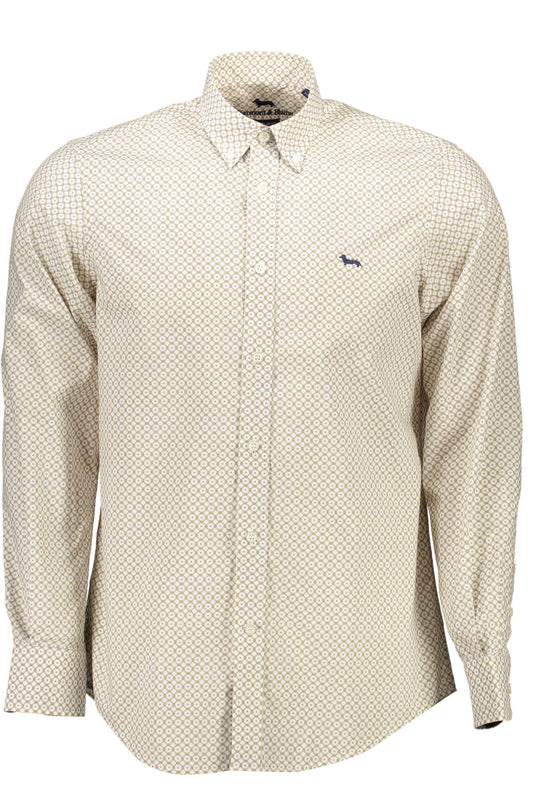 Harmont & Blaine Elegant White Button-Down Men's Shirt