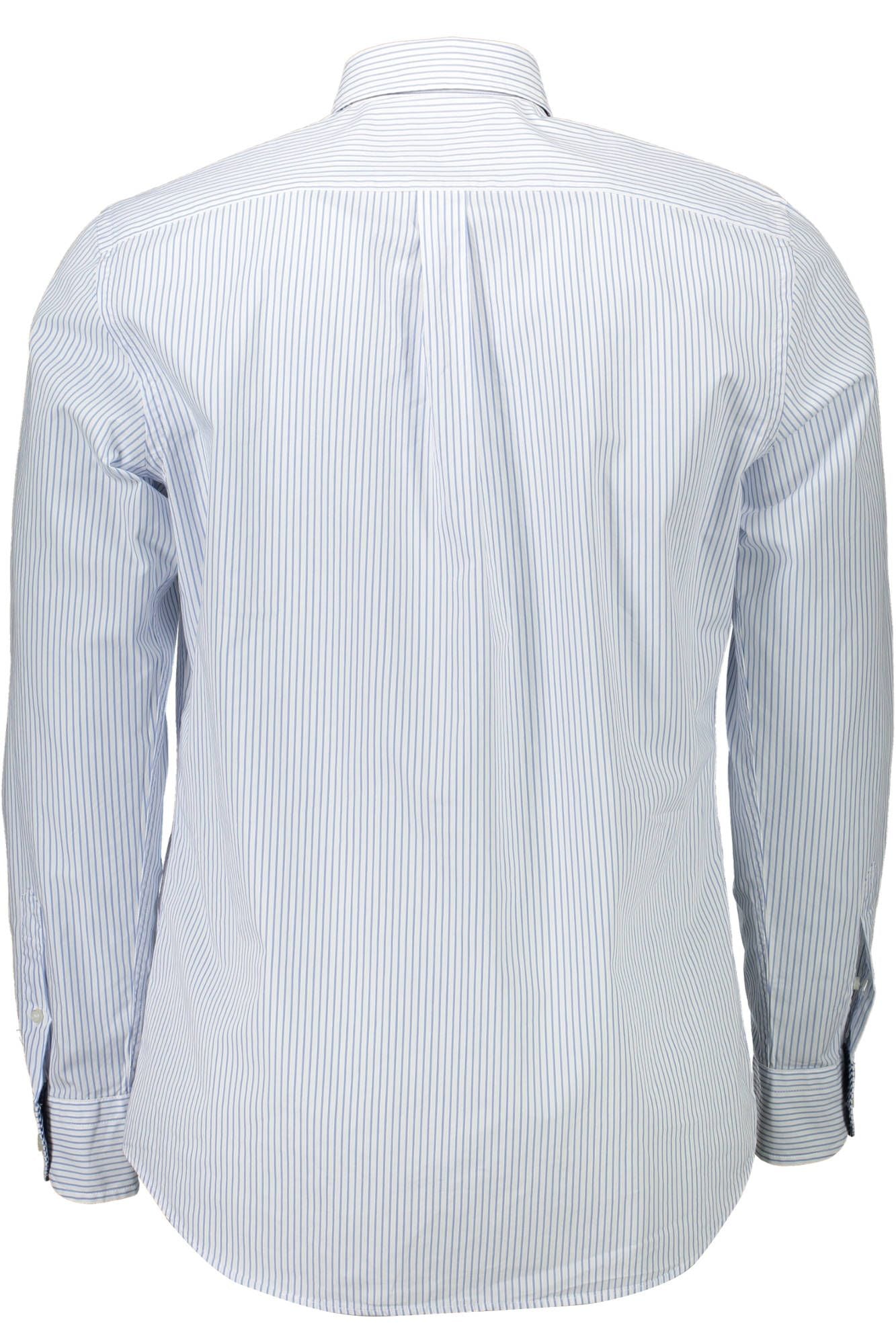 Harmont & Blaine Elegant White Button-Down Organic Cotton Shirt