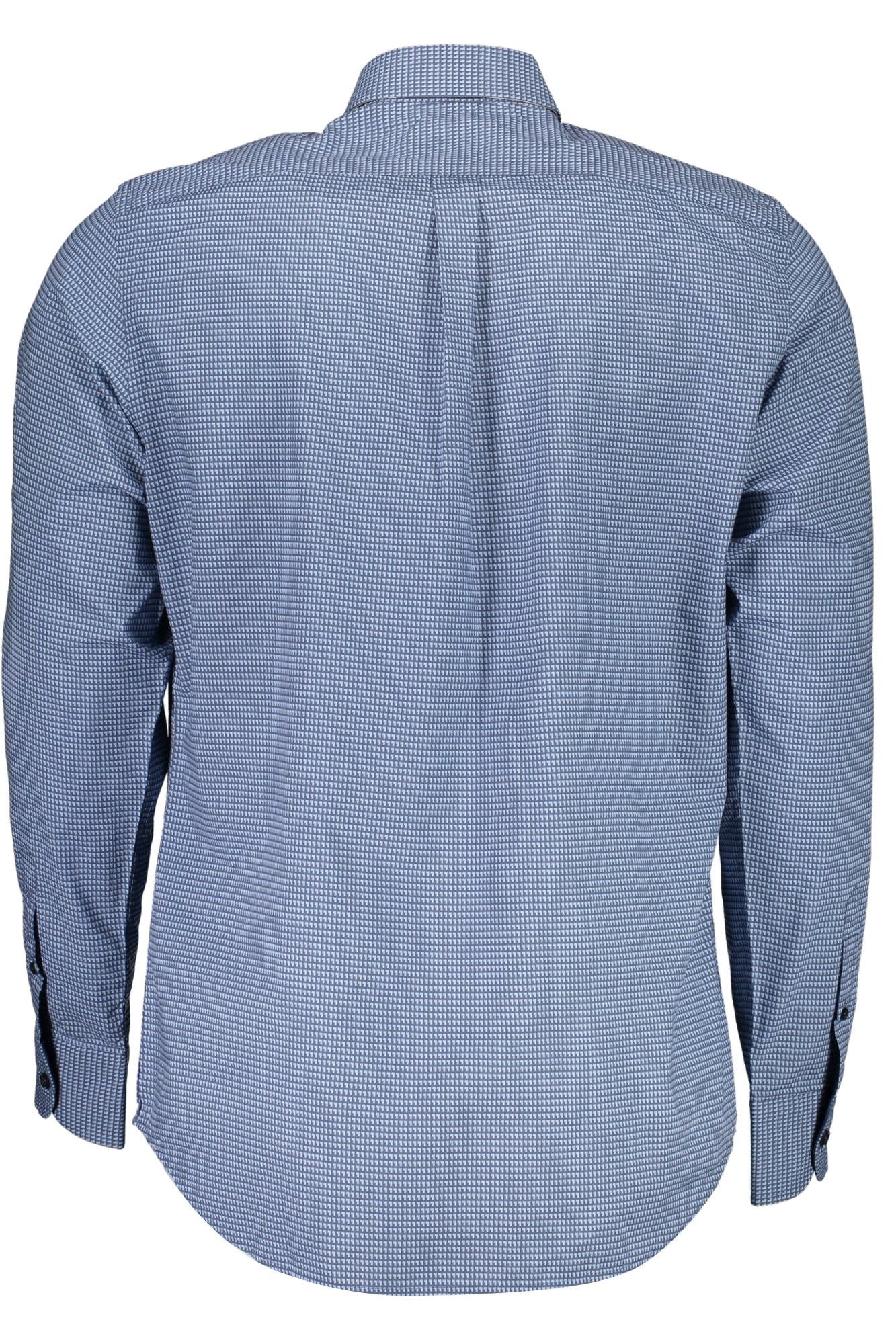 Harmont & Blaine Elegant Blue Long Sleeve Button-Down Shirt