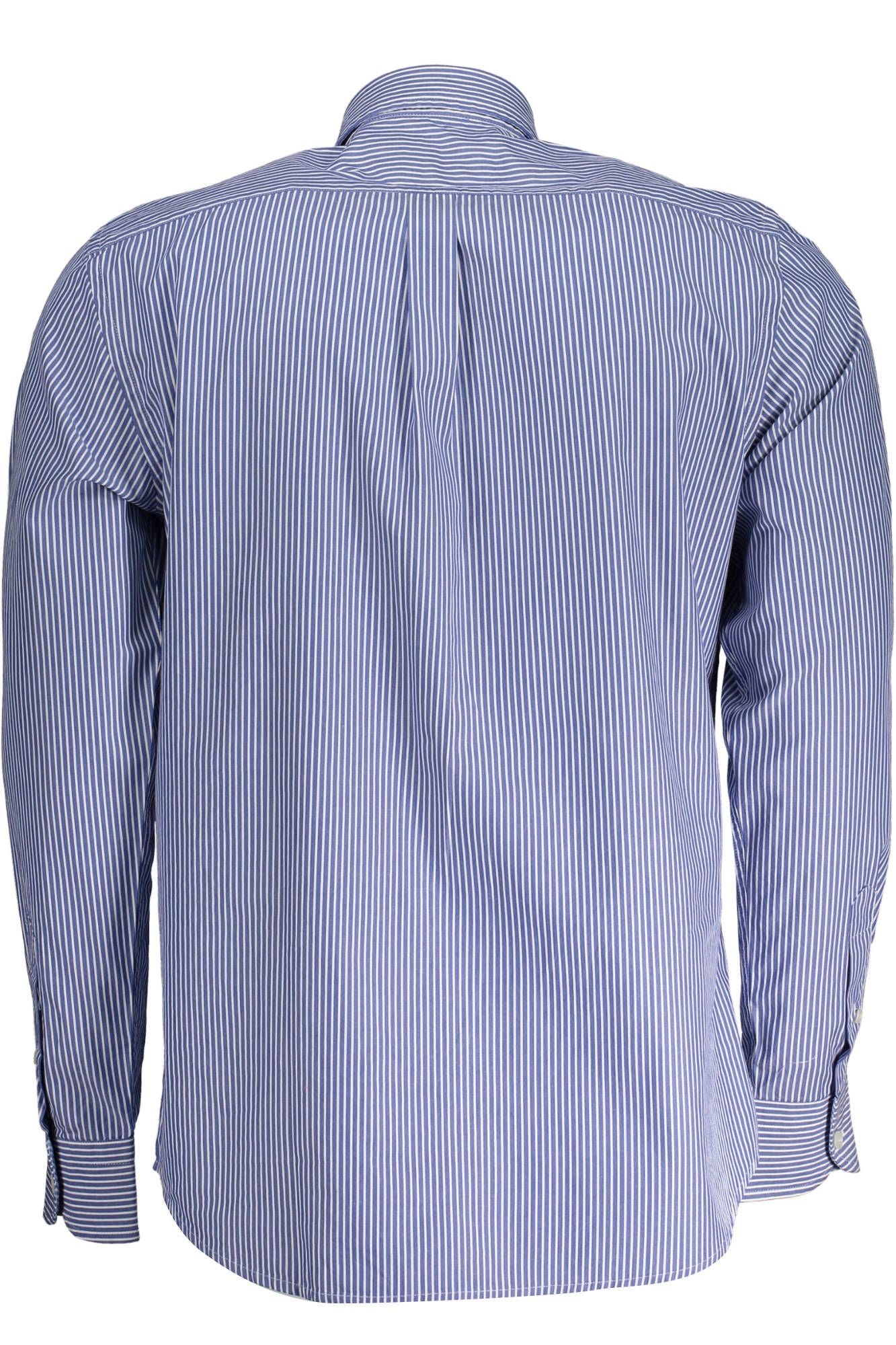 Harmont & Blaine Elegant Organic Cotton Blue Shirt for Men