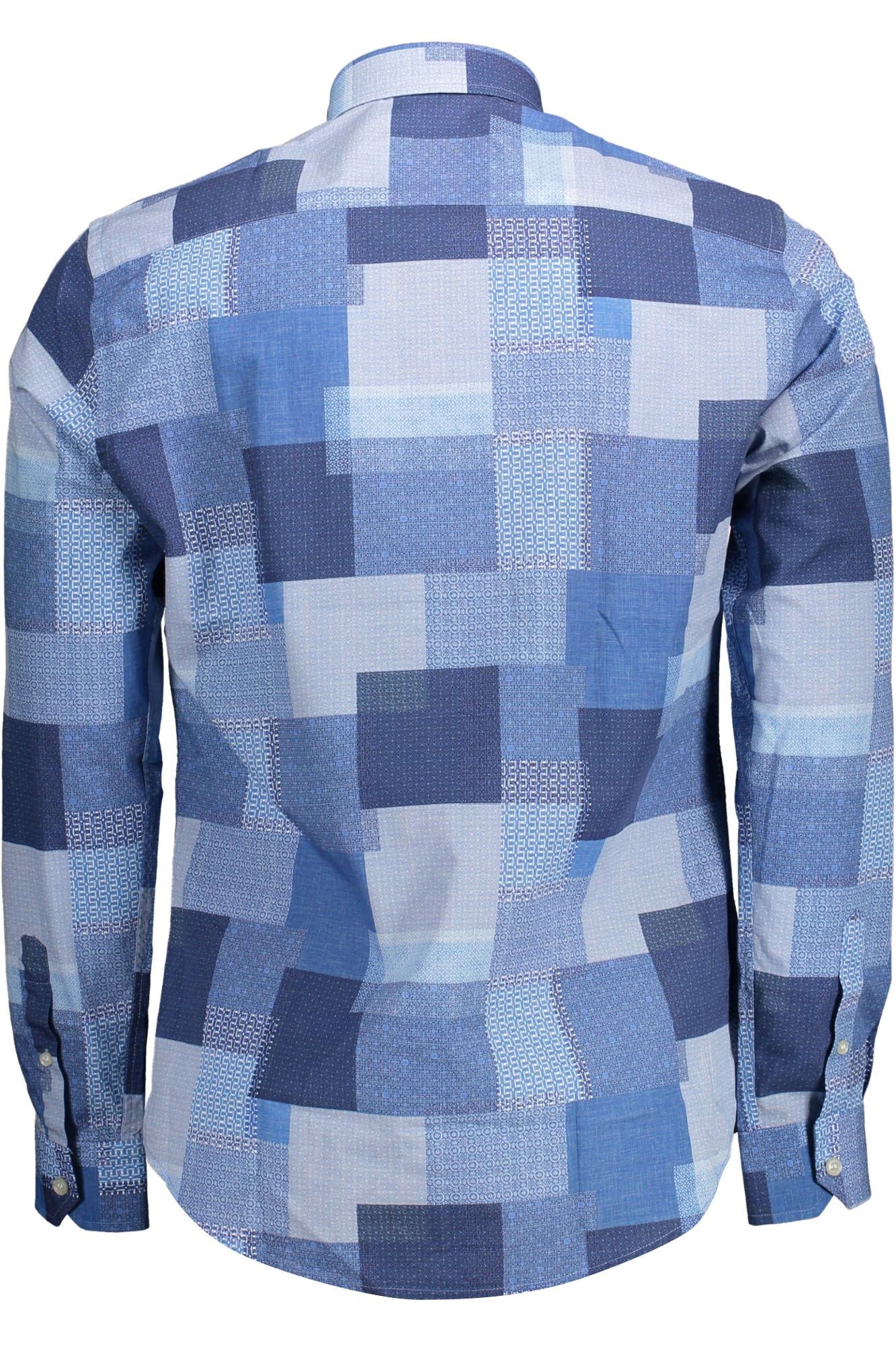 Harmont & Blaine Elegant Blue Cotton Button-Down Shirt