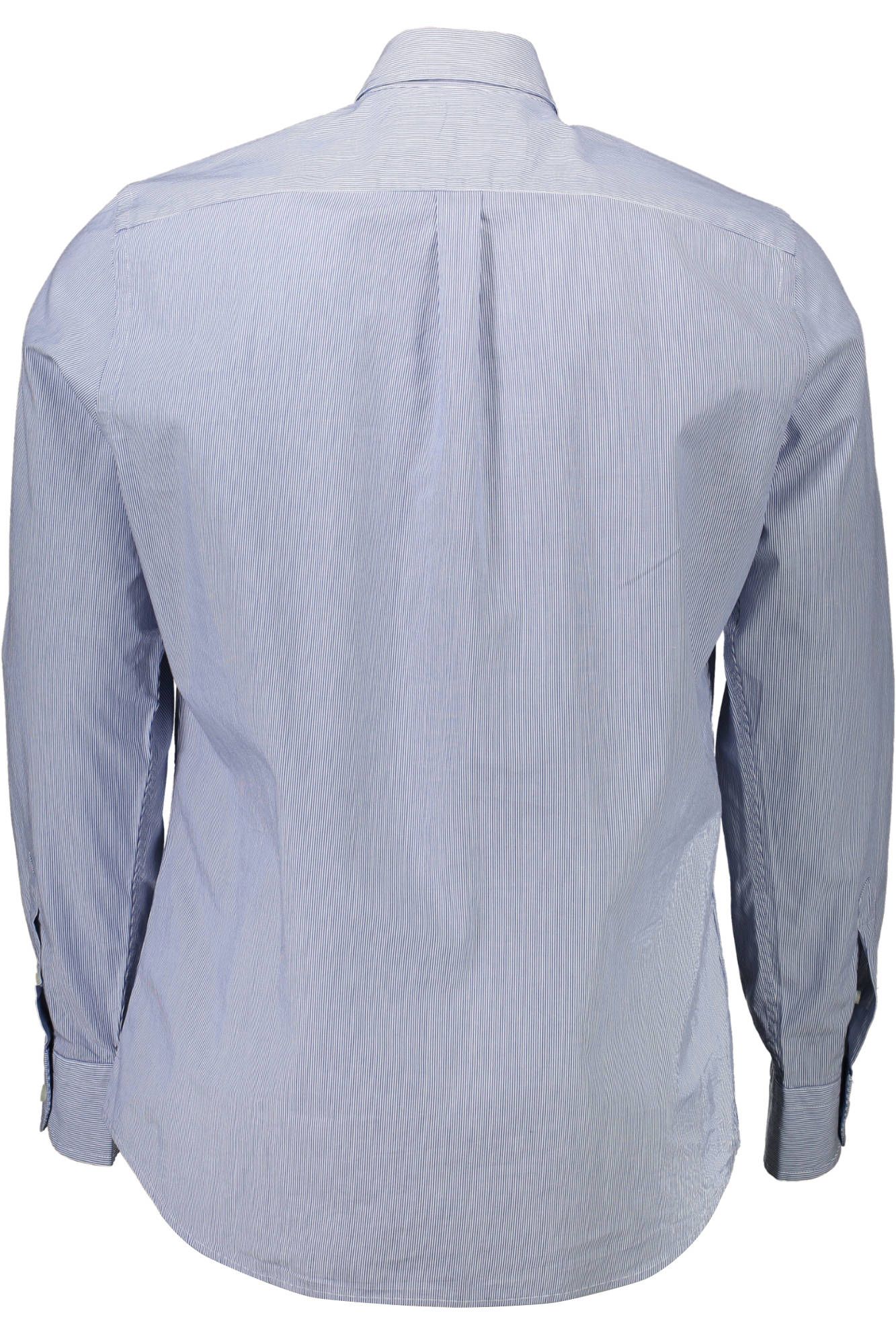 Harmont & Blaine Elegant Blue Organic Cotton Shirt