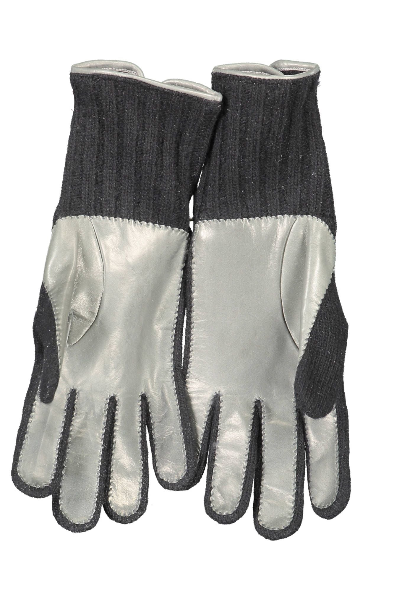 Harmont & Blaine Elegant Wool Gloves with Contrasting Details