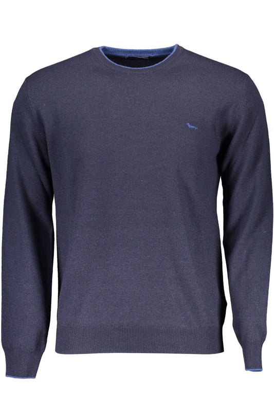 Harmont & Blaine Elegant Crew Neck Sweater with Embroidery Detail