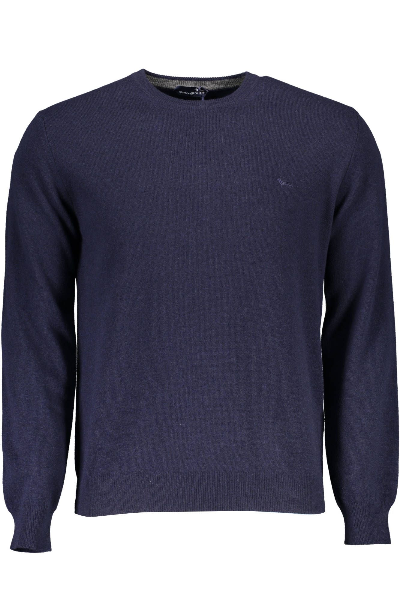 Harmont & Blaine Elegant Blue Wool-Cashmere Sweater