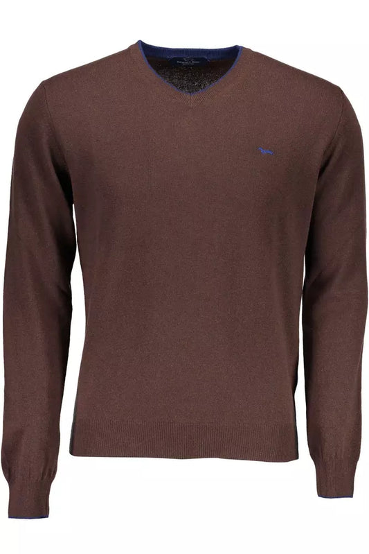 Harmont & Blaine Elegant Long Sleeve V-Neck Sweater