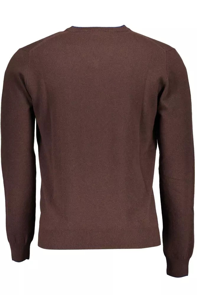 Harmont & Blaine Elegant Long Sleeve V-Neck Sweater