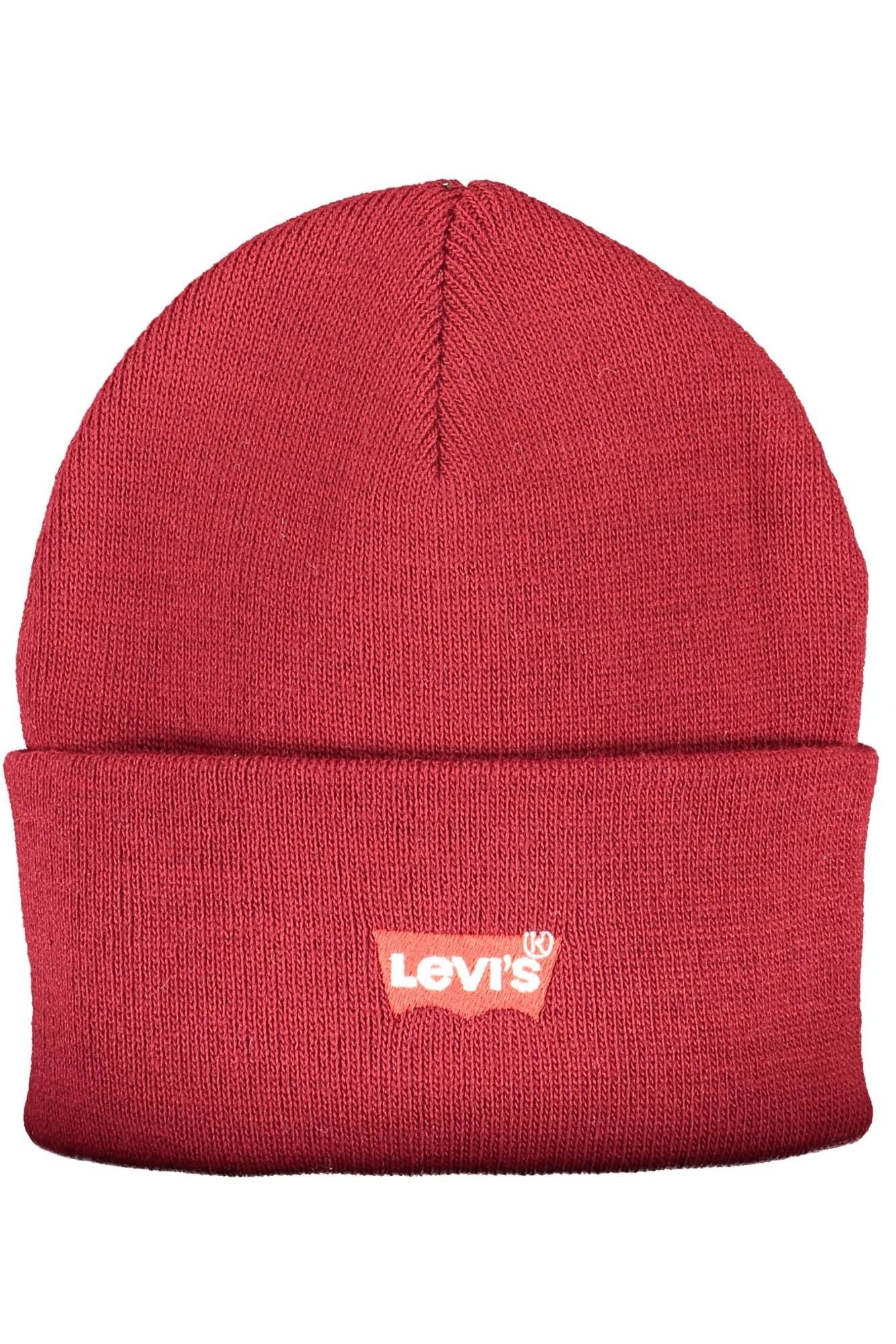 Levi's Embroidered Logo Cap in Vibrant Red