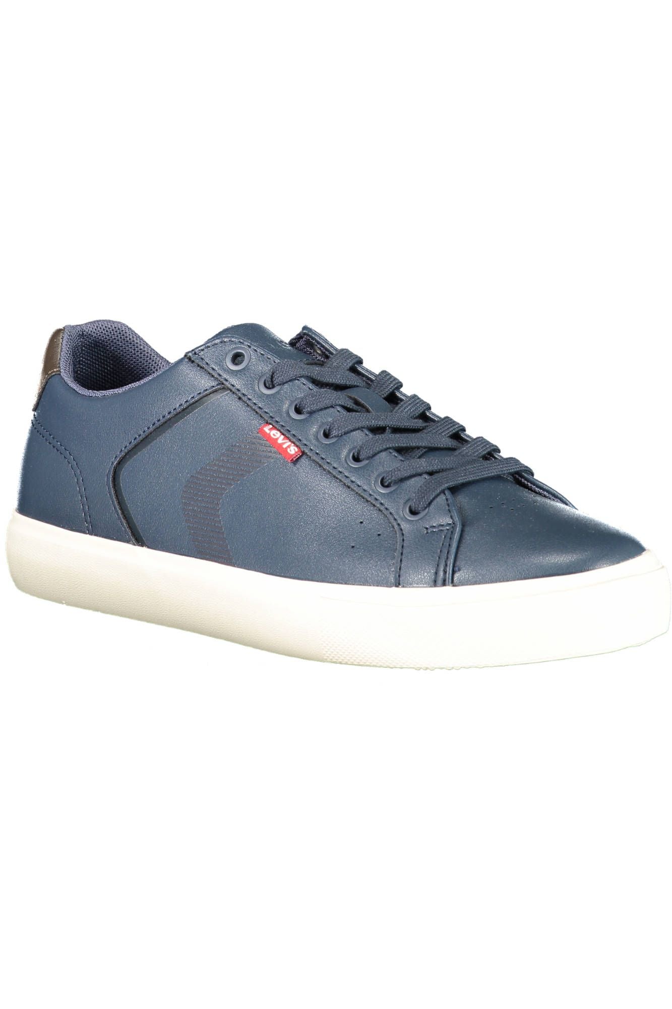 Levi's Sleek Blue Sneakers with Contrasting Details