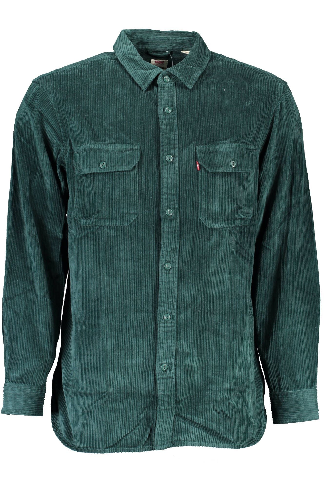 Levi's Chic Green Long Sleeve Cotton Shirt