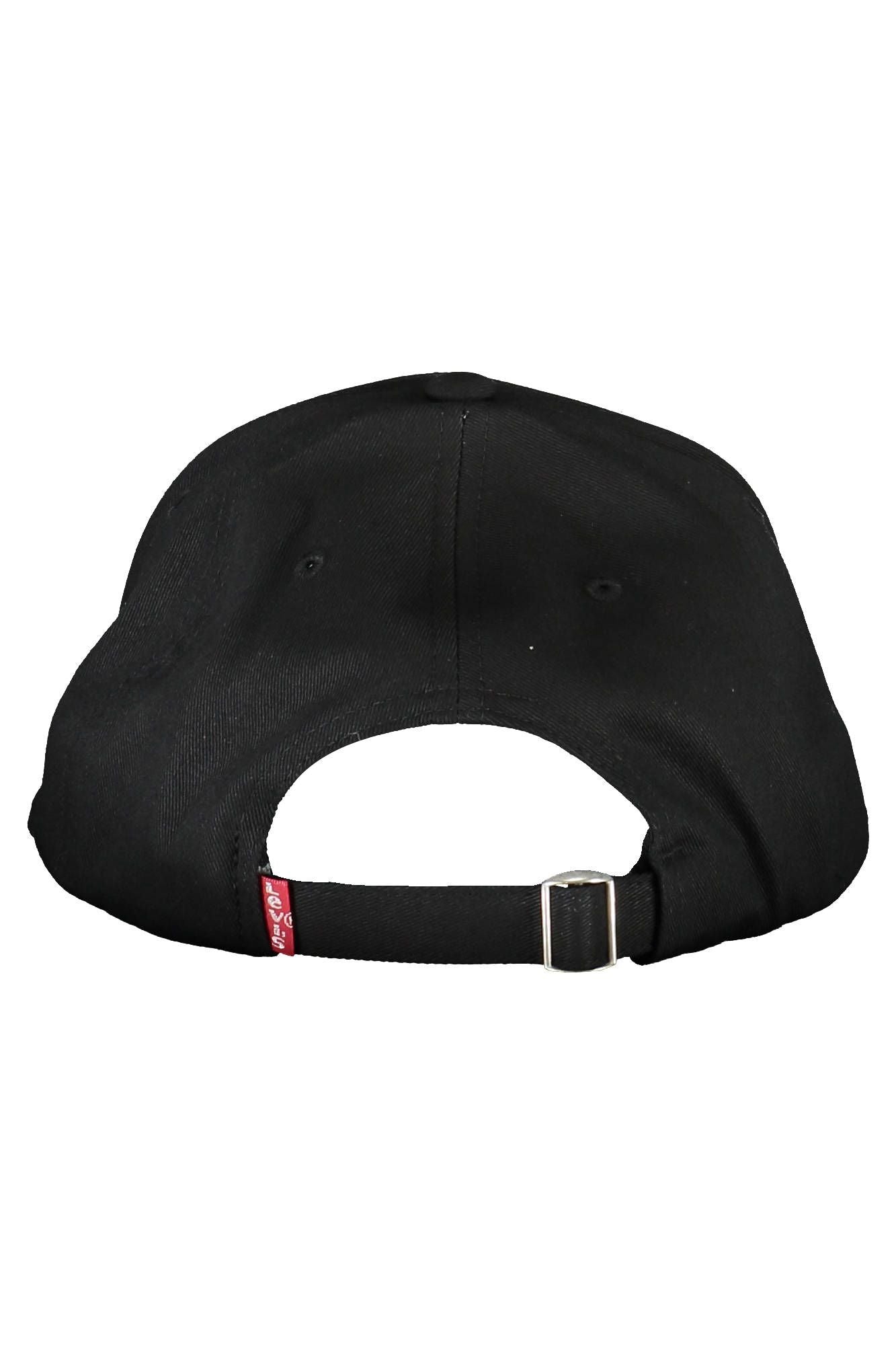 Levi's Chic Iridescent Visor Cap in Sleek Black