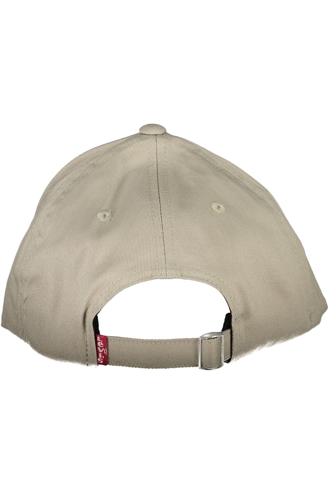 Levi's Beige Cotton Cap with Logo Visor