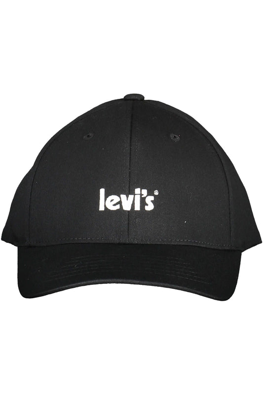 Levi's Classic Visored Black Cotton Hat