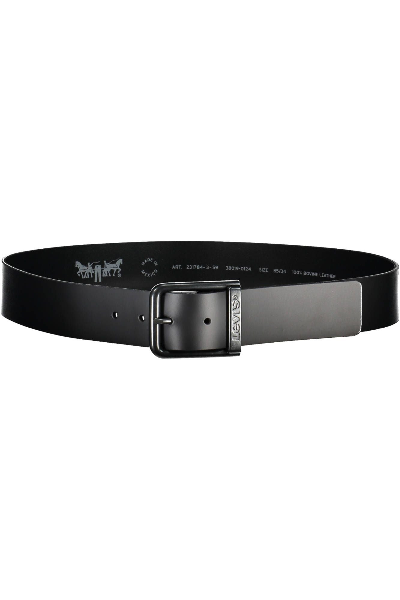 Levi's Sleek Leather Belt with Metal Buckle