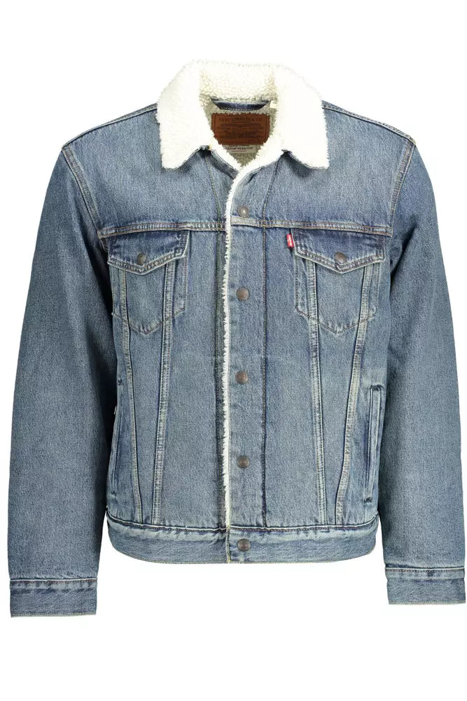 Levi's Chic Denim Blue Long-Sleeve Jacket