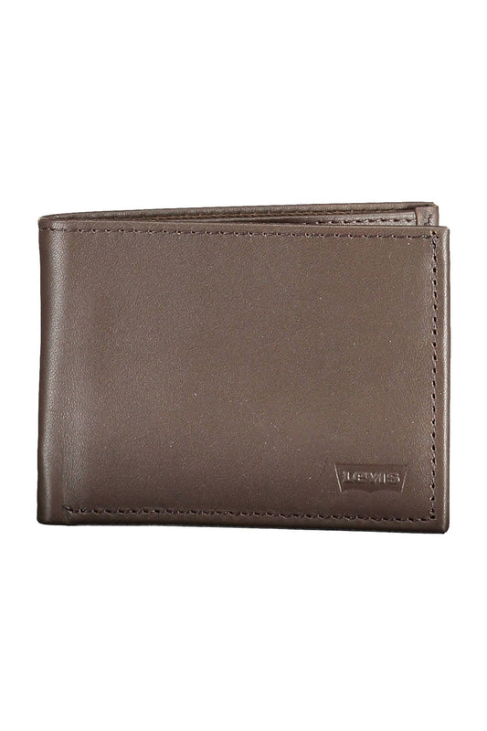 Levi's Elegant Leather Wallet with Logo Detail