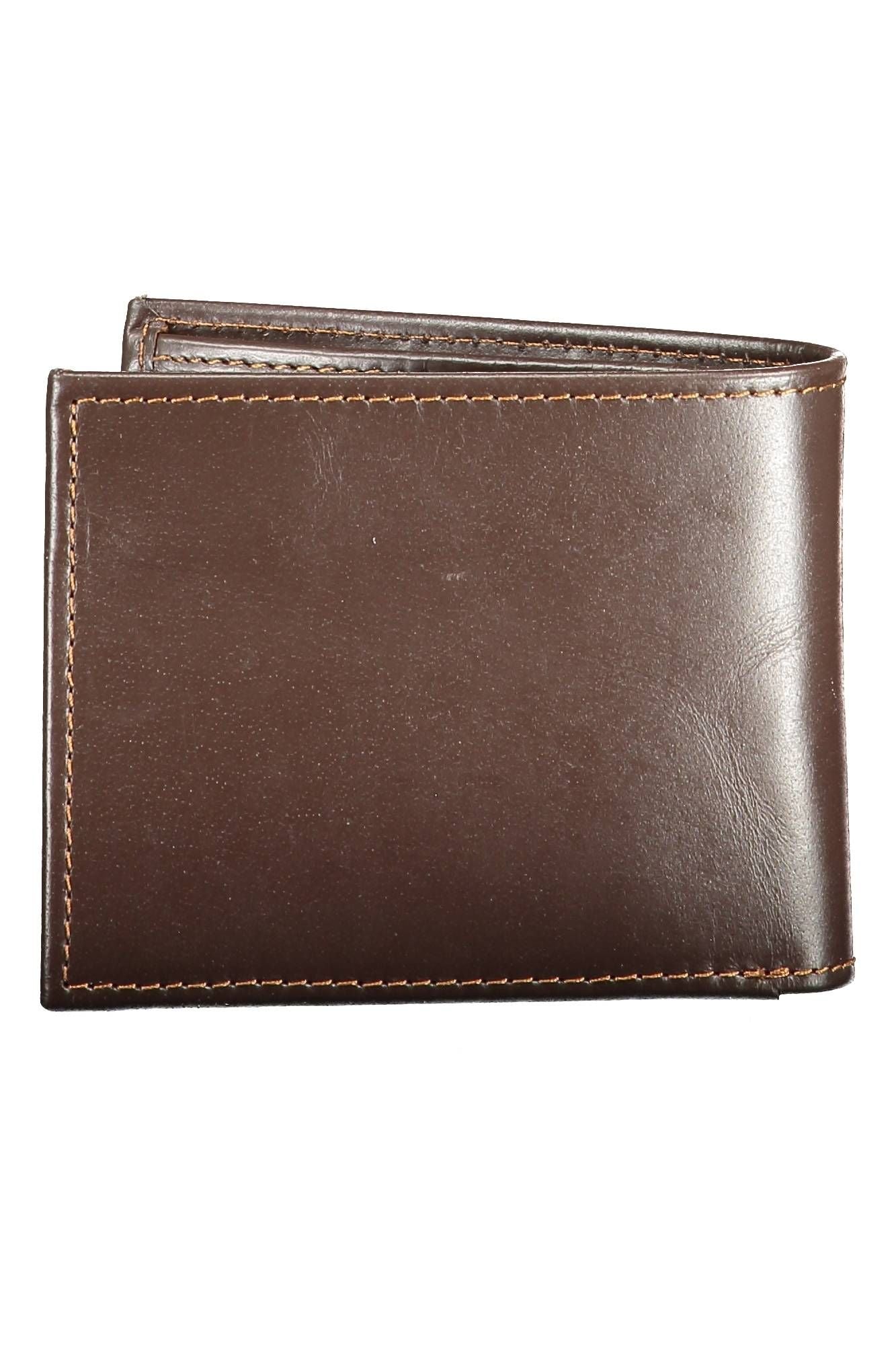 Levi's Elegant Brown Leather Men's Wallet