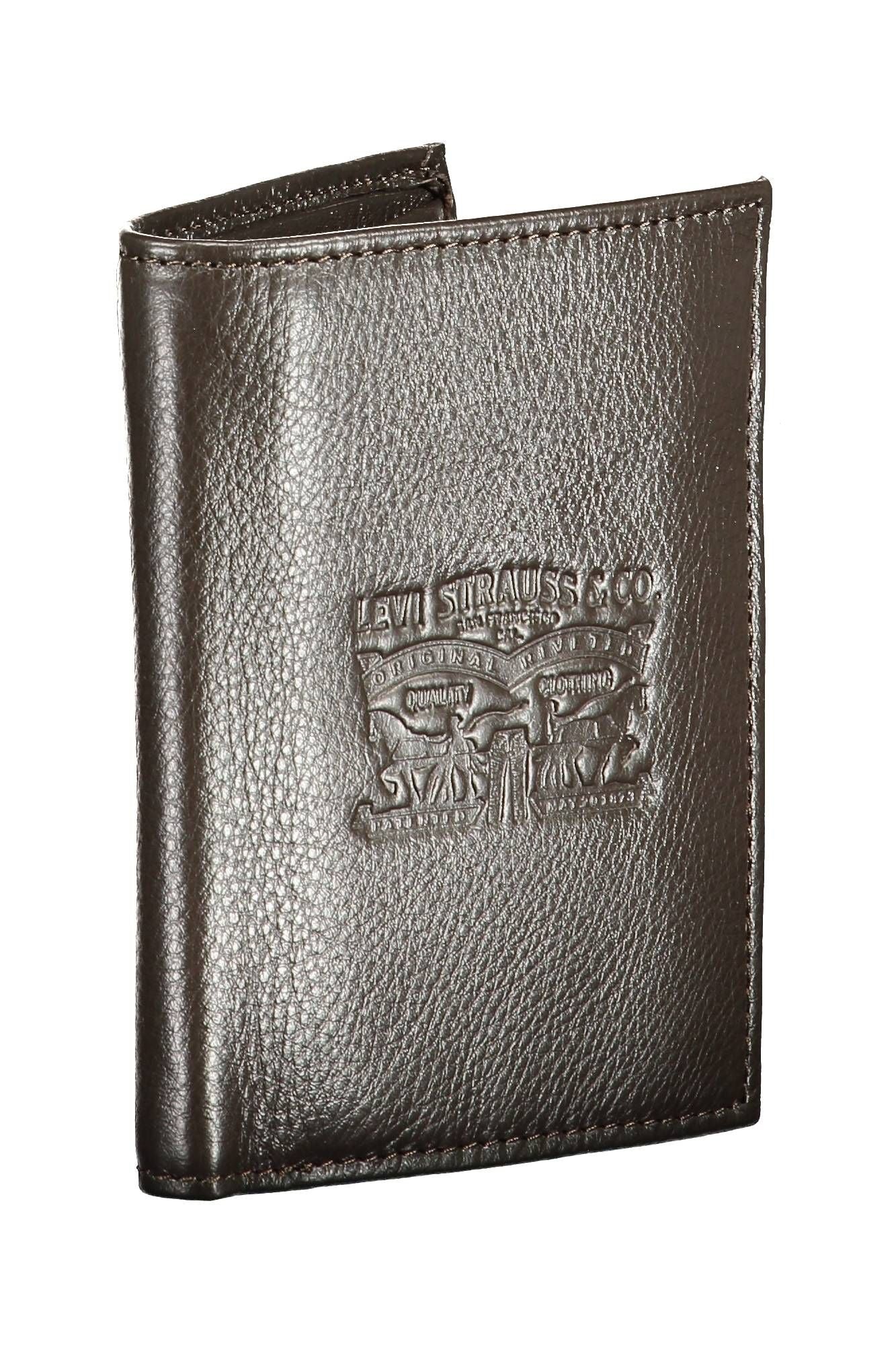 Levi's Elegant Dual-Compartment Leather Wallet