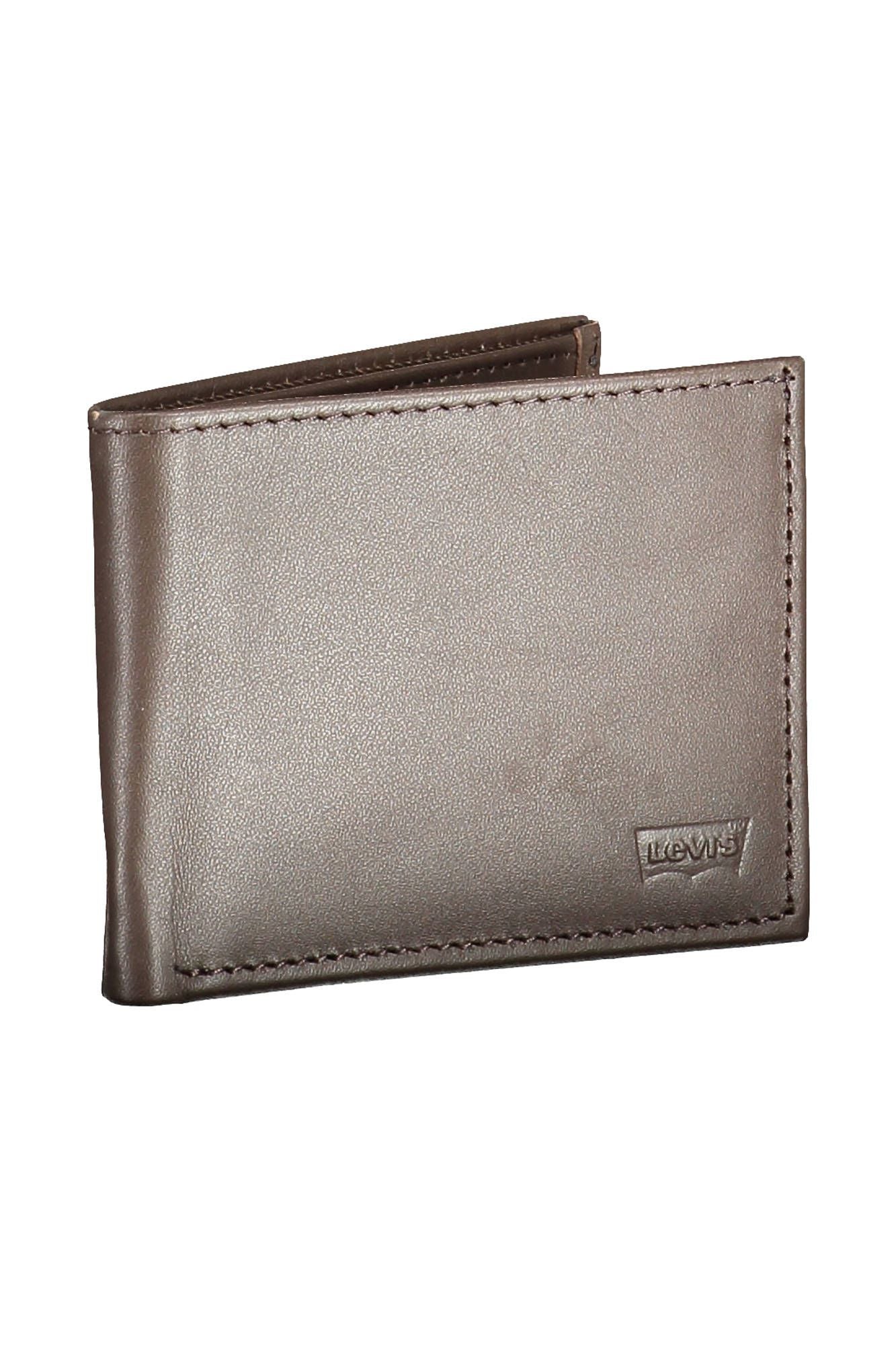 Levi's Elegant Leather Wallet with Logo Detail