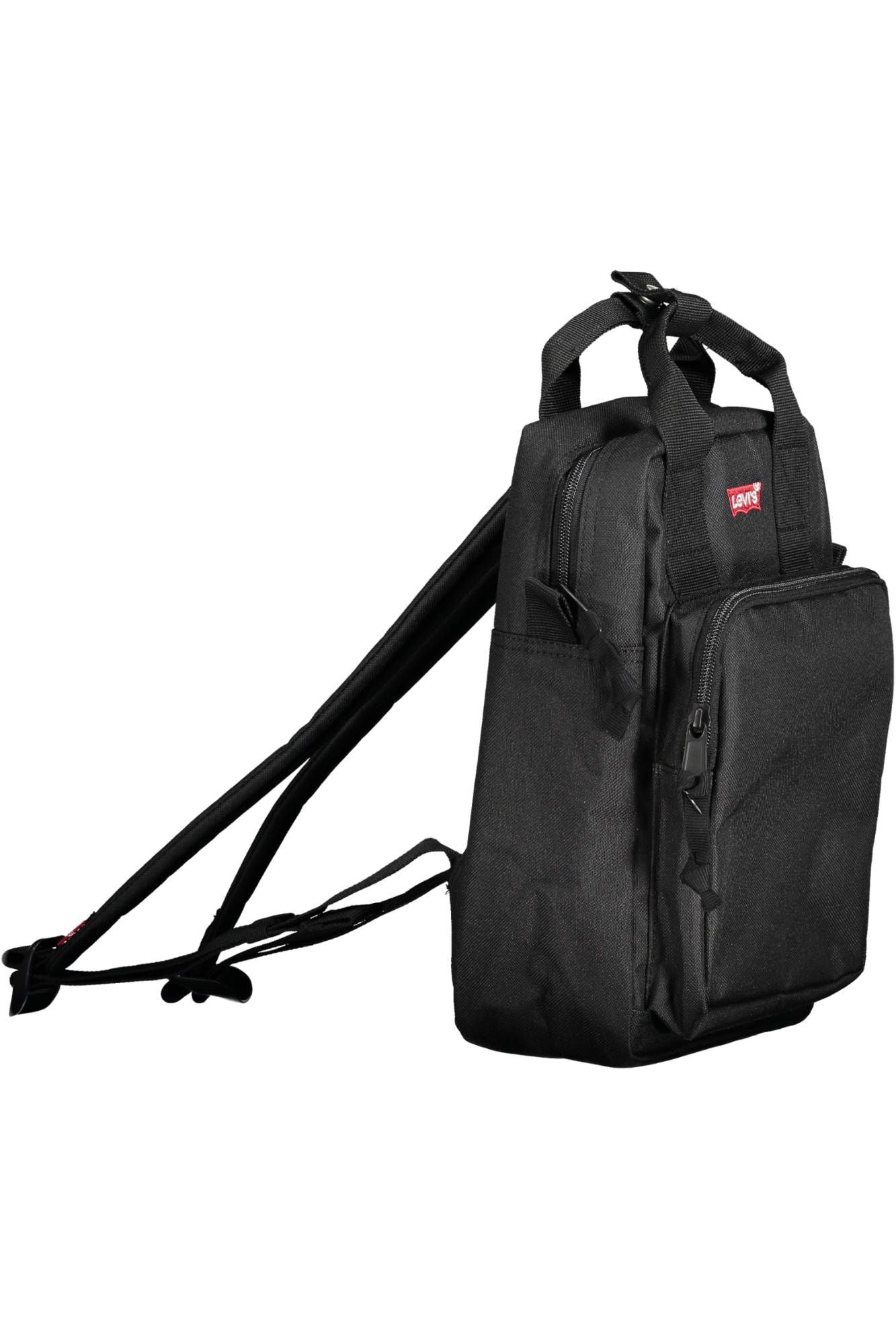 Levi's Sleek Black Eco-Friendly Mini Backpack