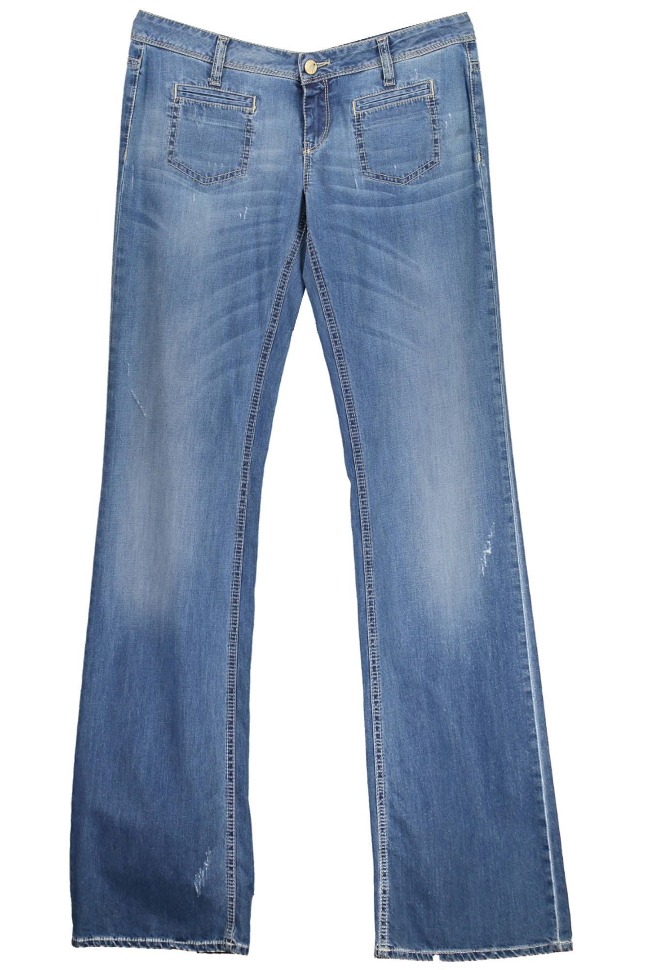 Met Elegant Washed Cotton Jeans