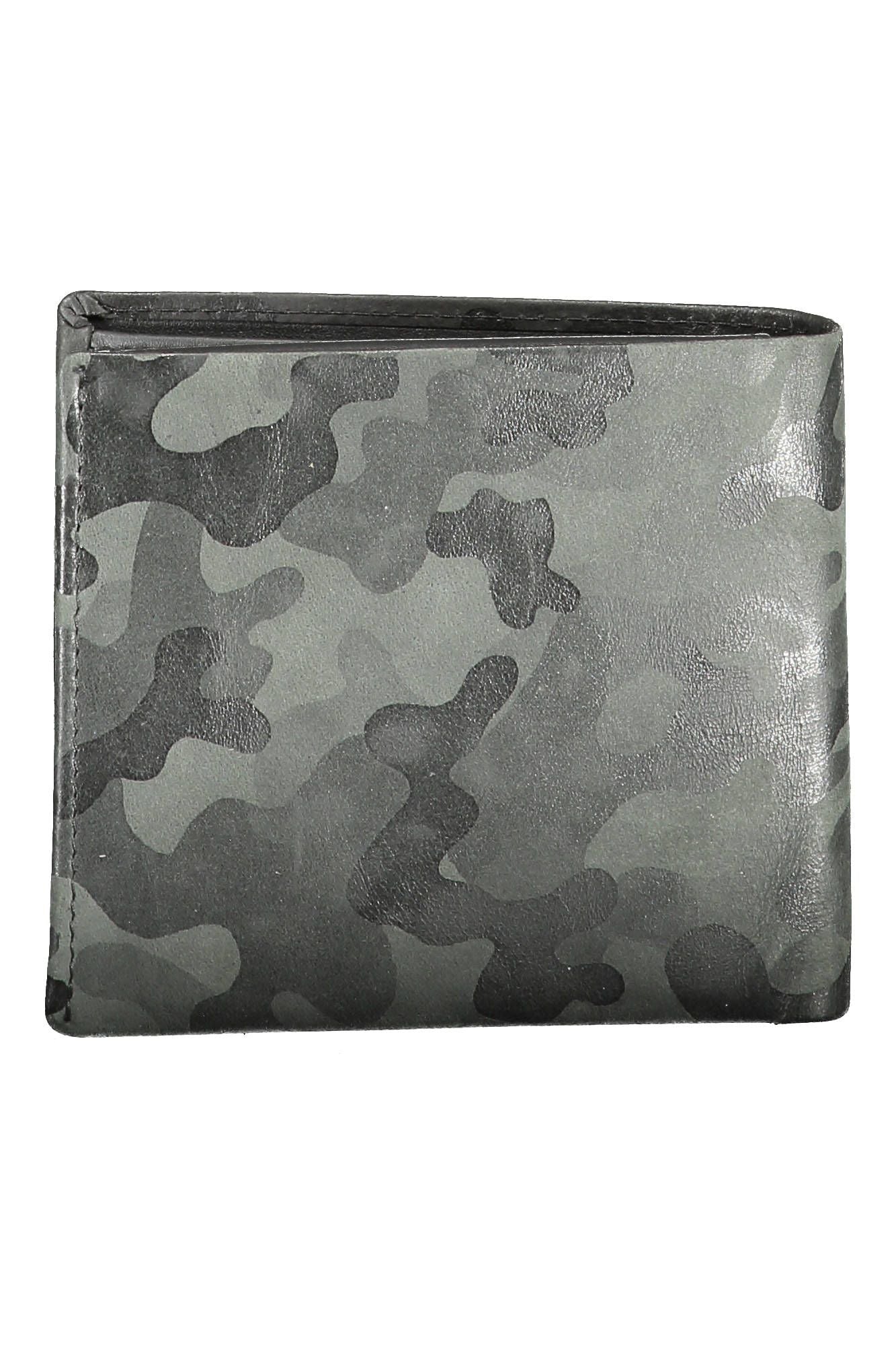 Momo Design Sleek Black Leather RFID-Blocking Wallet