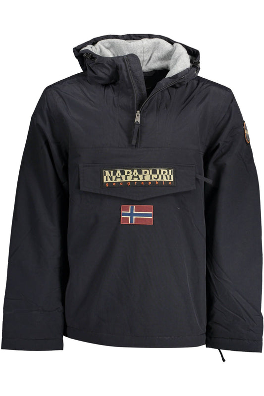 Napapijri Eco-Conscious Black Rainforest Jacket