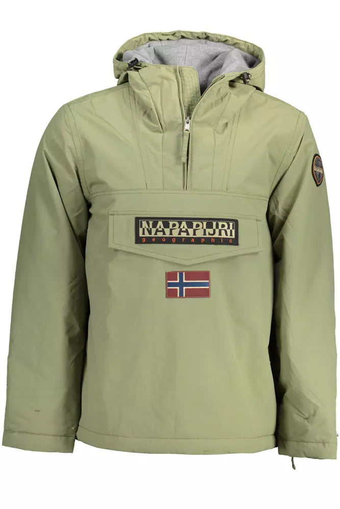 Napapijri Eco-Conscious Rainforest Jacket in Green