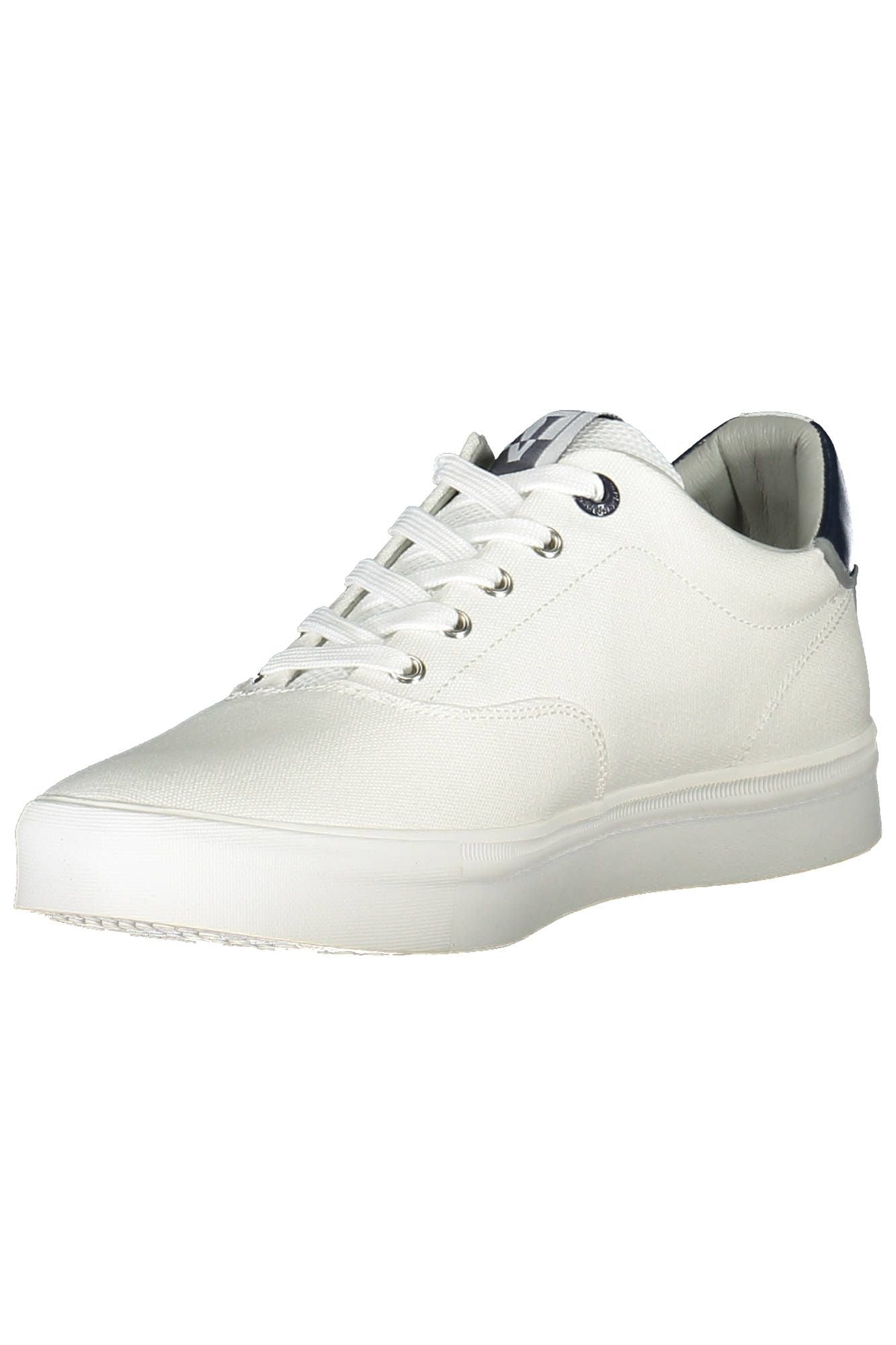 Napapijri Chic White Lace-Up Sports Sneakers