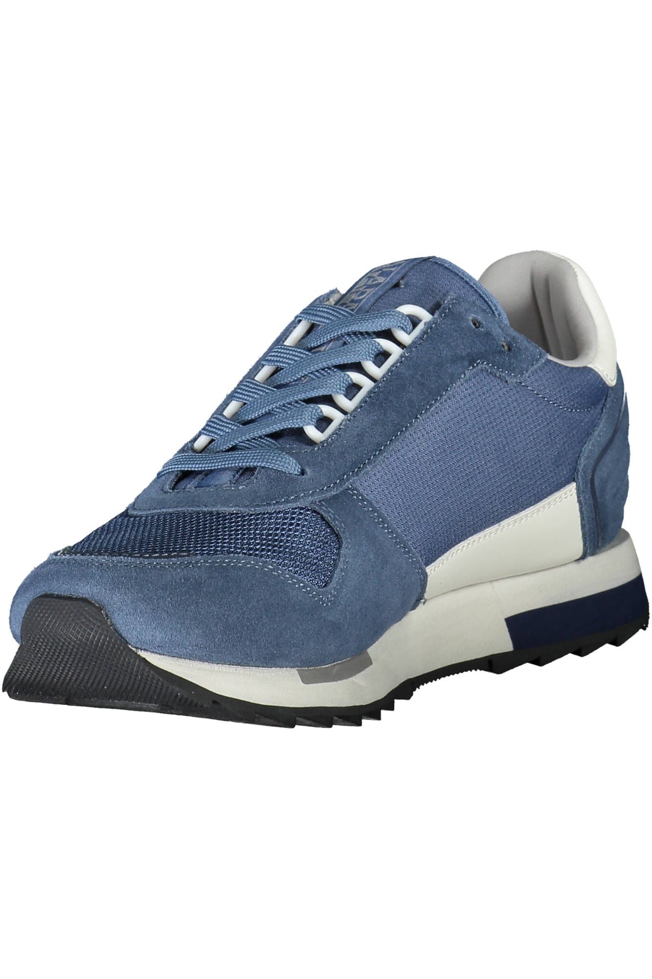 Napapijri Sleek Blue Athletic Sneakers with Contrast Details