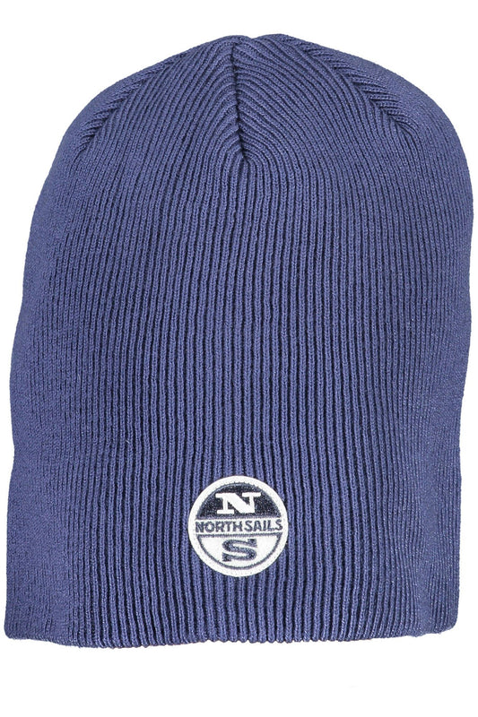 North Sails Chic Blue Cotton Cap with Logo Detail