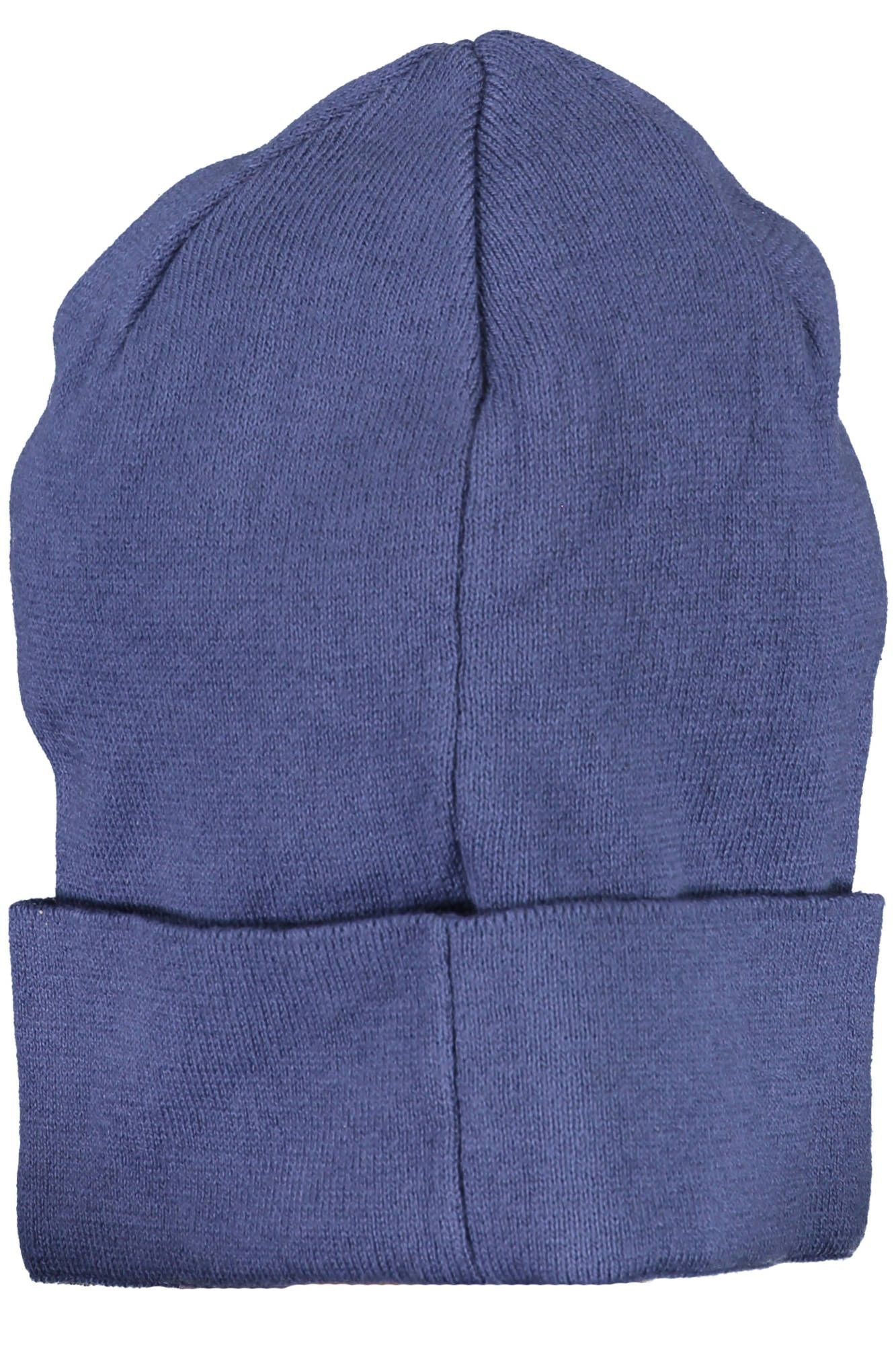 North Sails Sleek Blue Cotton Cap with Emblem Detail