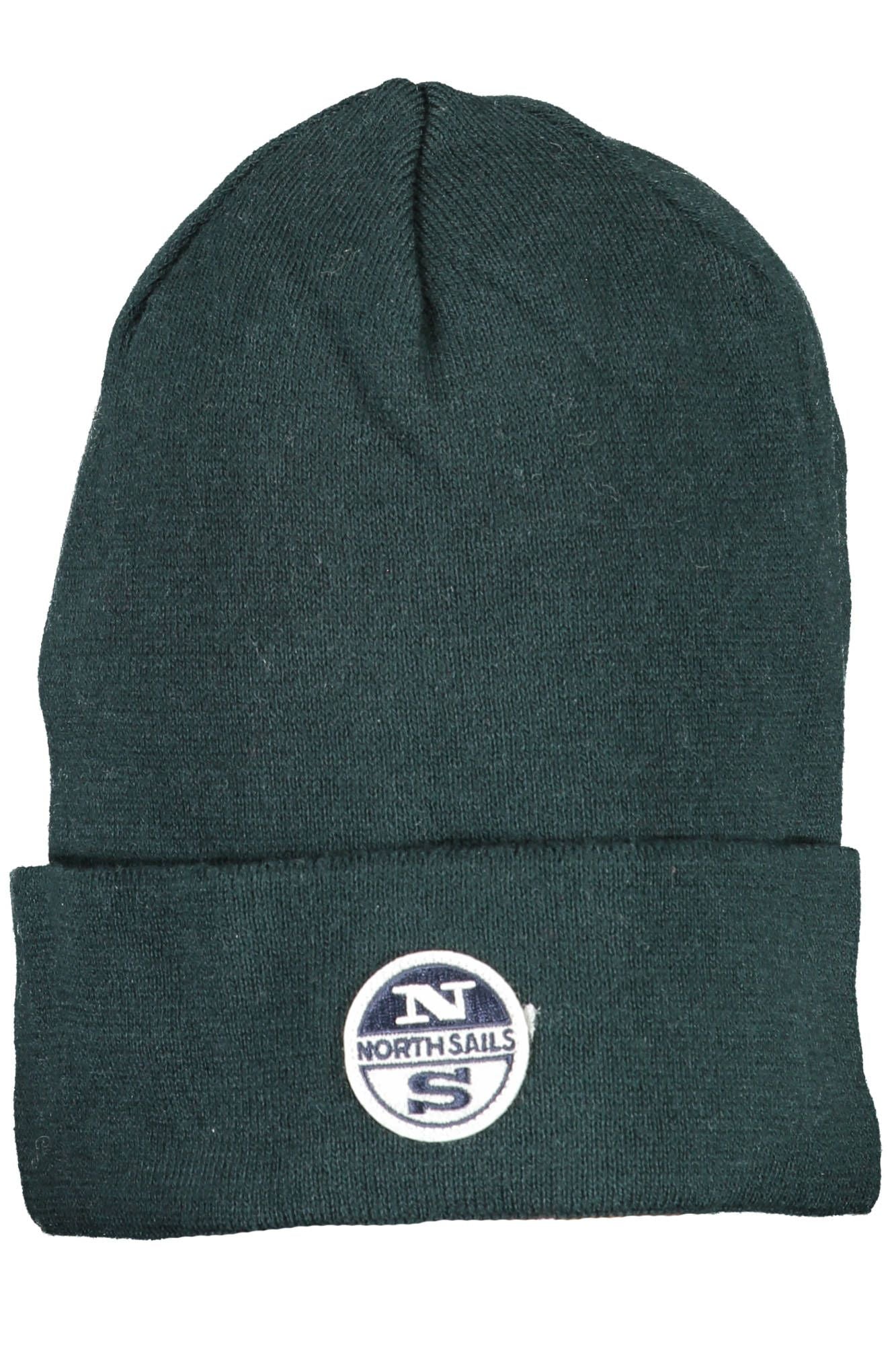 North Sails Chic Green Cotton Cap with Iconic Logo