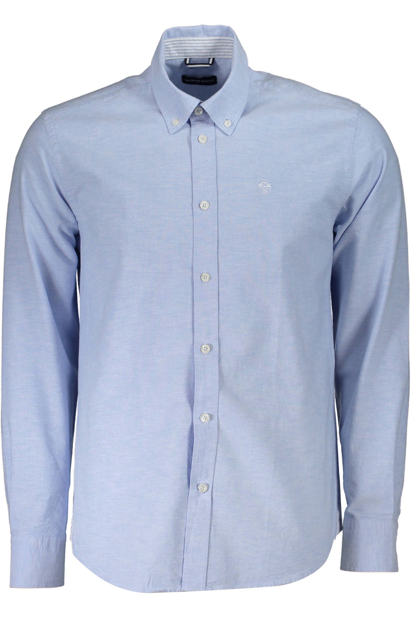 North Sails Elegant Light Blue Long-Sleeved Shirt