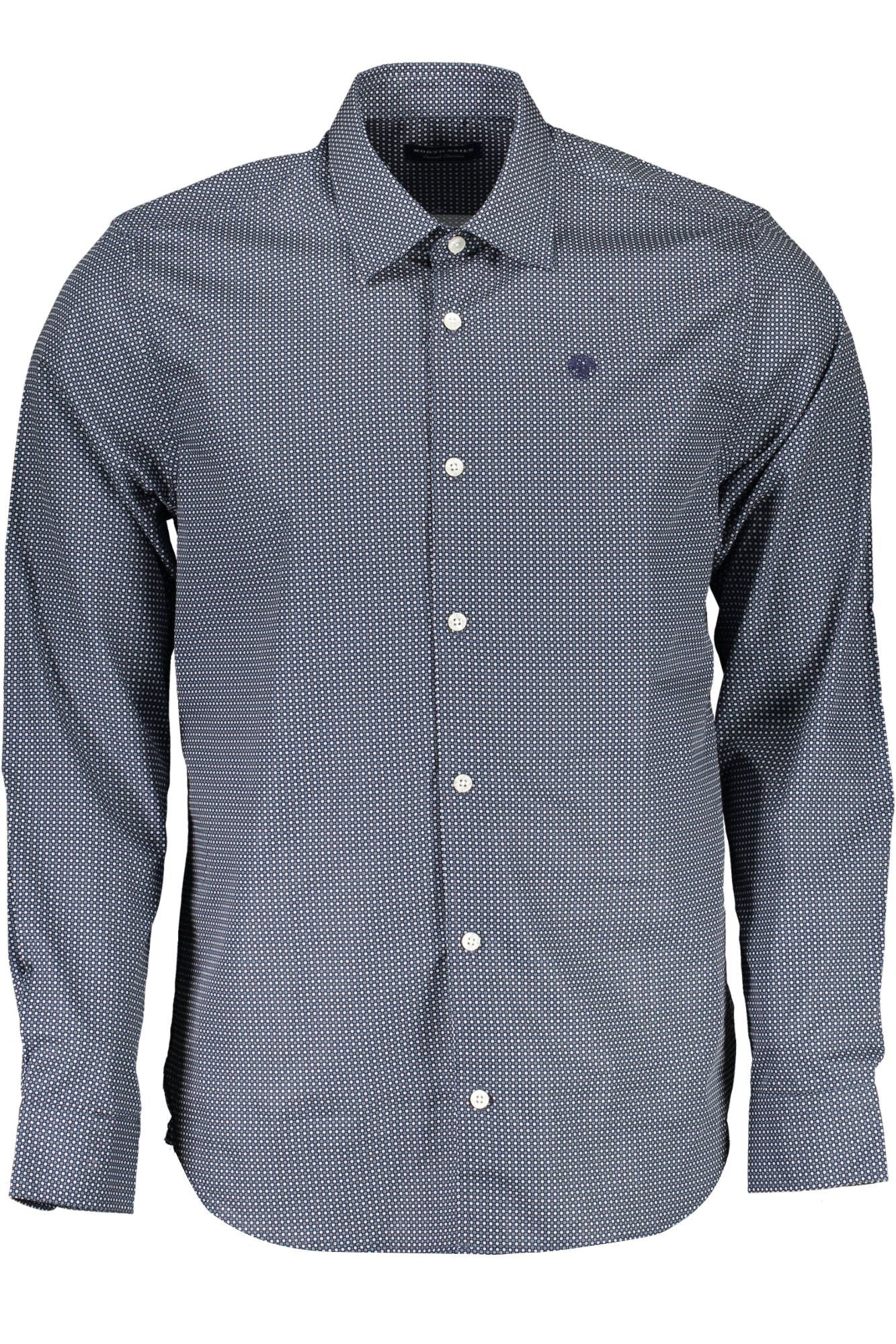 North Sails Chic Blue Regular Fit Italian Collar Shirt