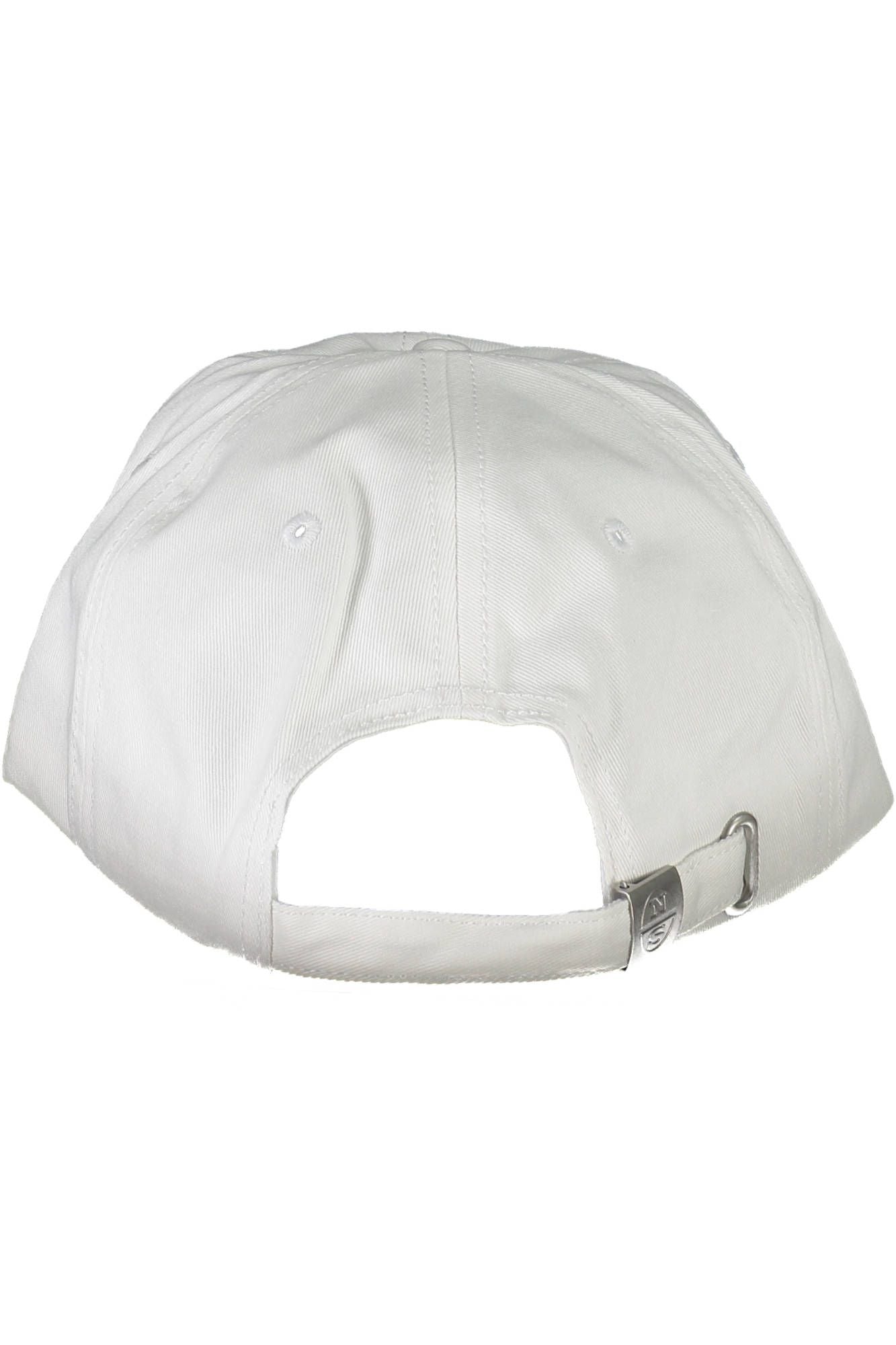 North Sails Elegant White Visor Cap with Logo Detail